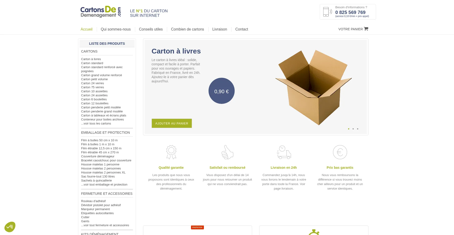 Cartonsdedemenagement.com est-il Sûr et Fiable ?