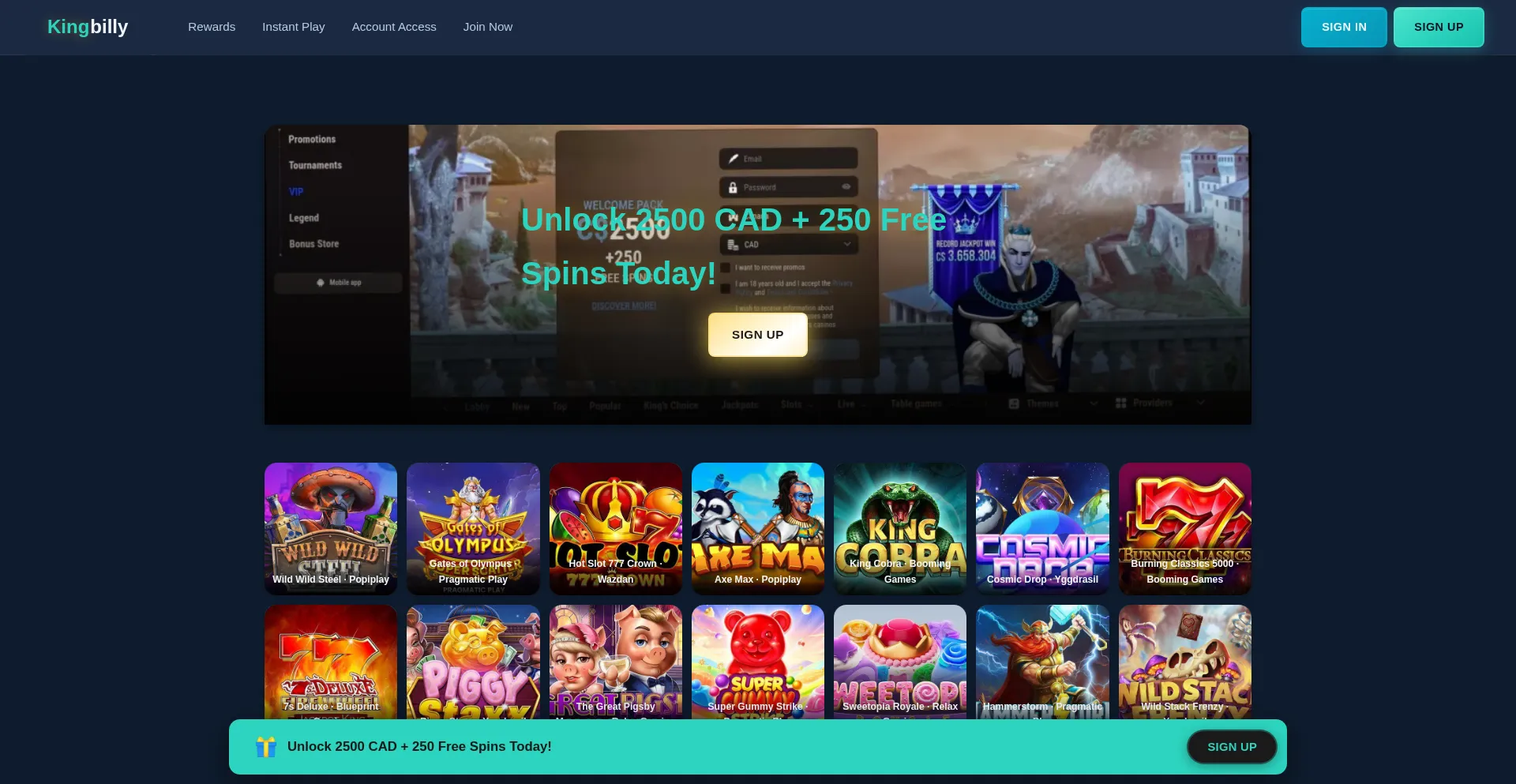 Casino-king-billy.com