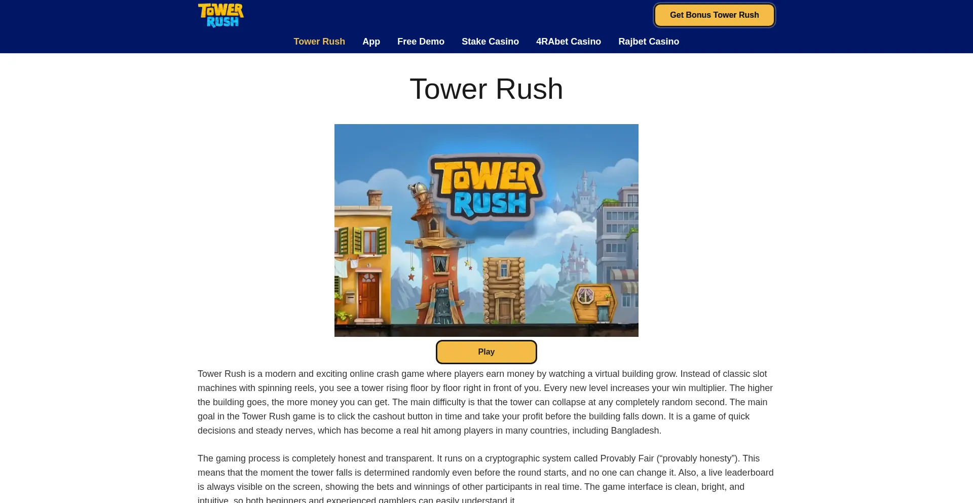 Casinotowerrush.com