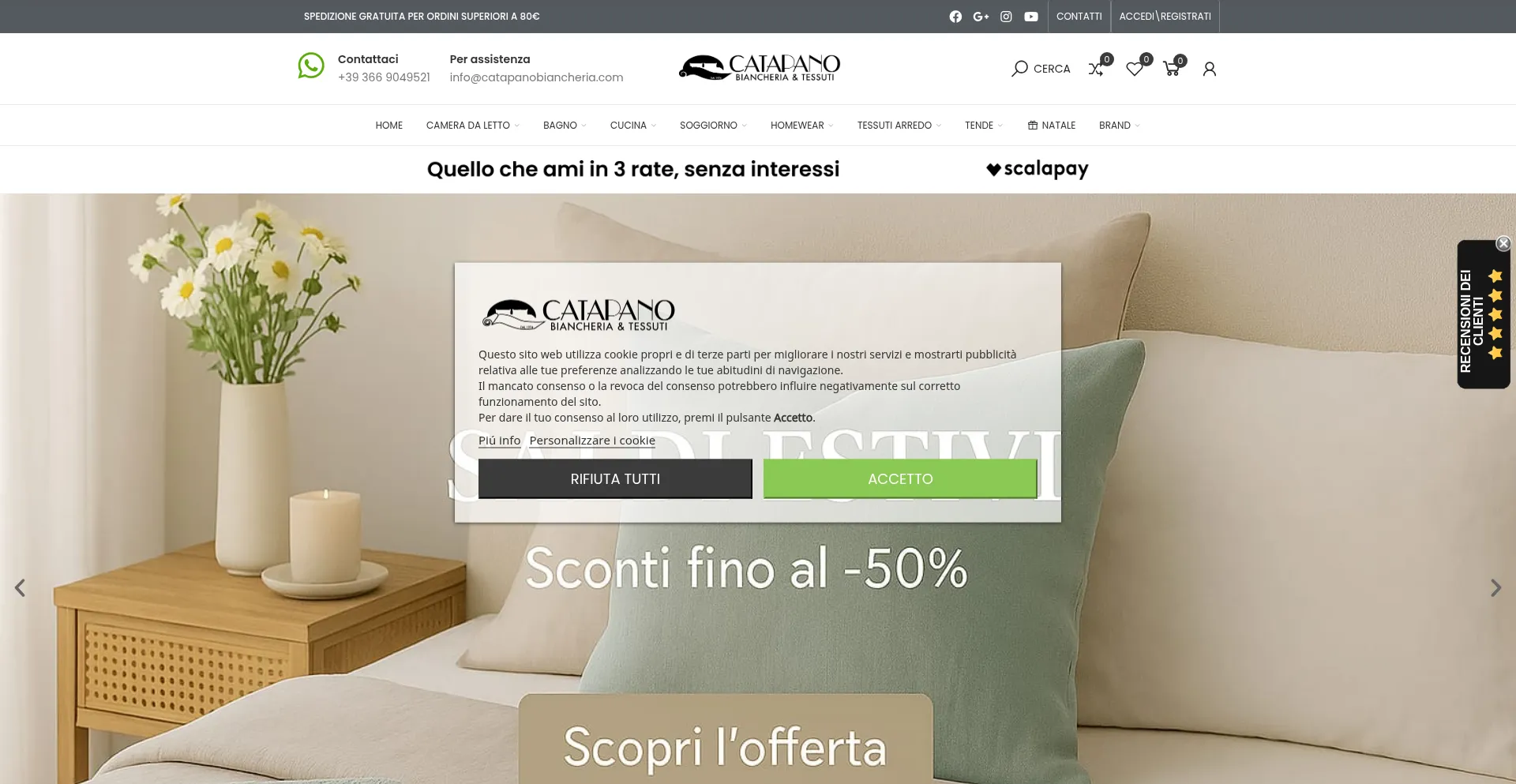 Catapanobiancheria.com est-il Sûr et Fiable ?