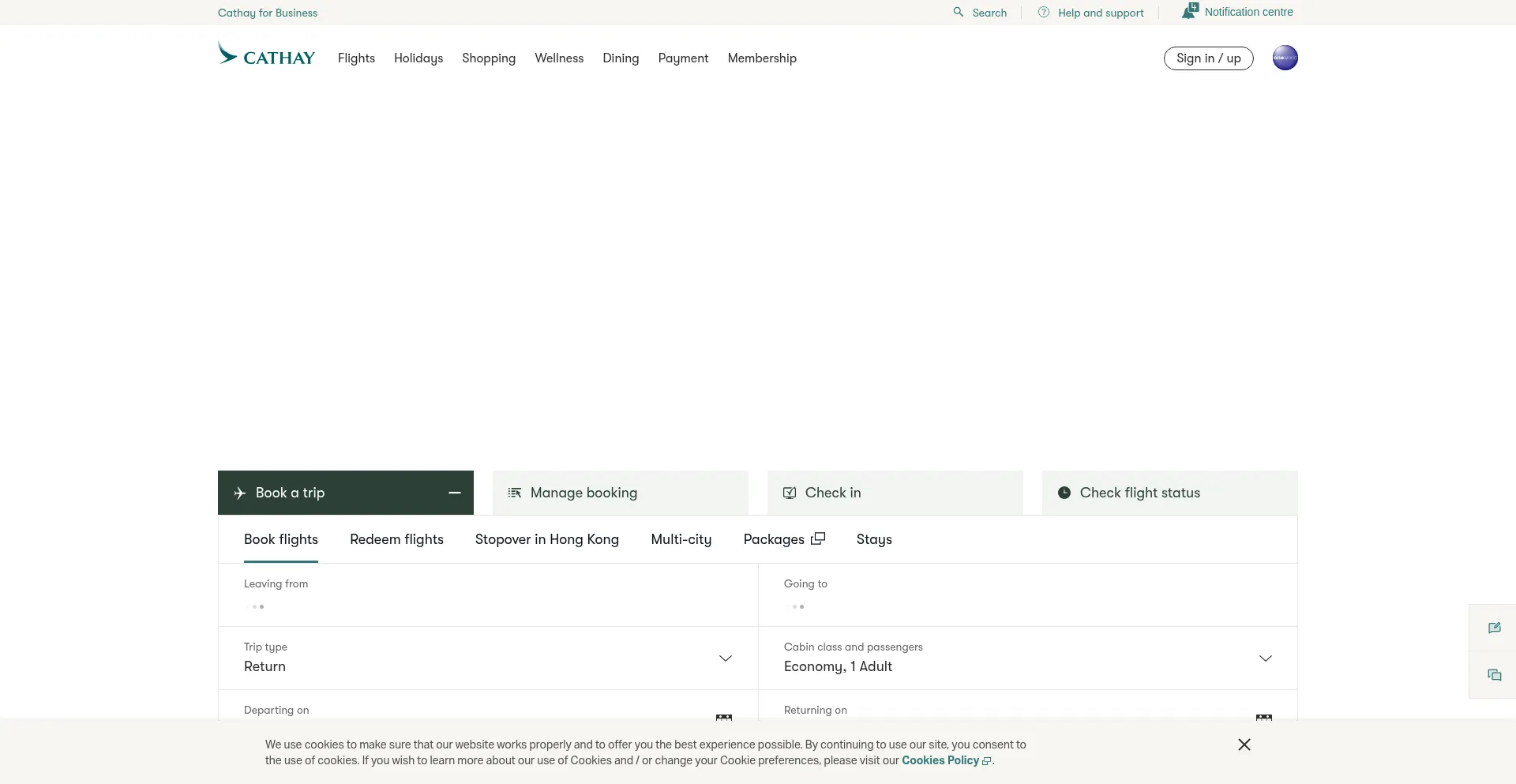 Cathaypacific.com est-il Sûr et Fiable ?