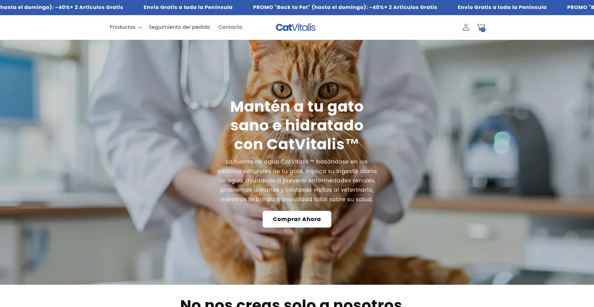 Catvitalis.com Screenshot