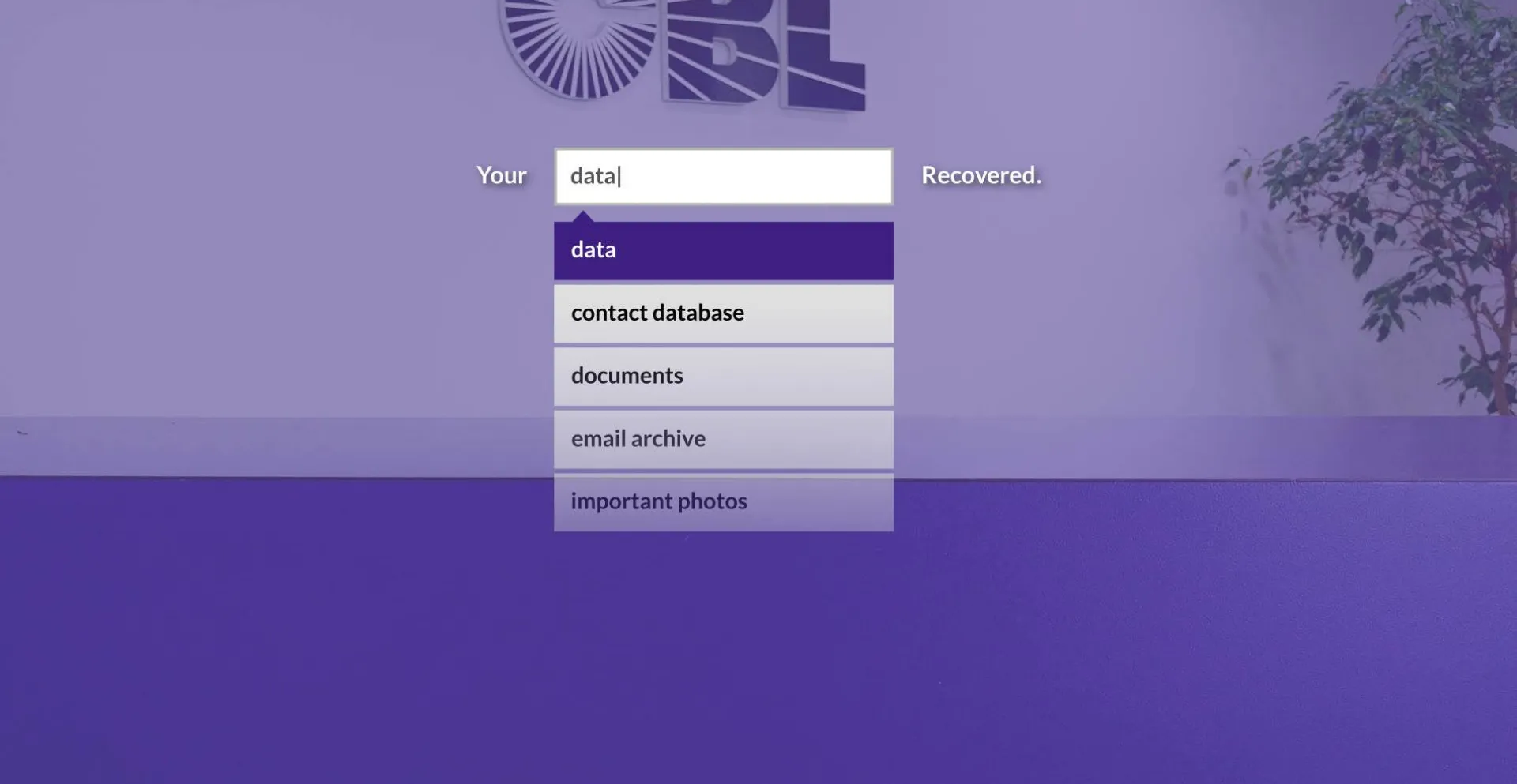 Cbldatarecovery.com Screenshot
