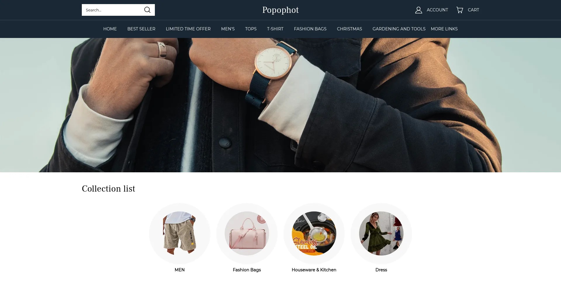 Website screenshot of Ceathy.shop