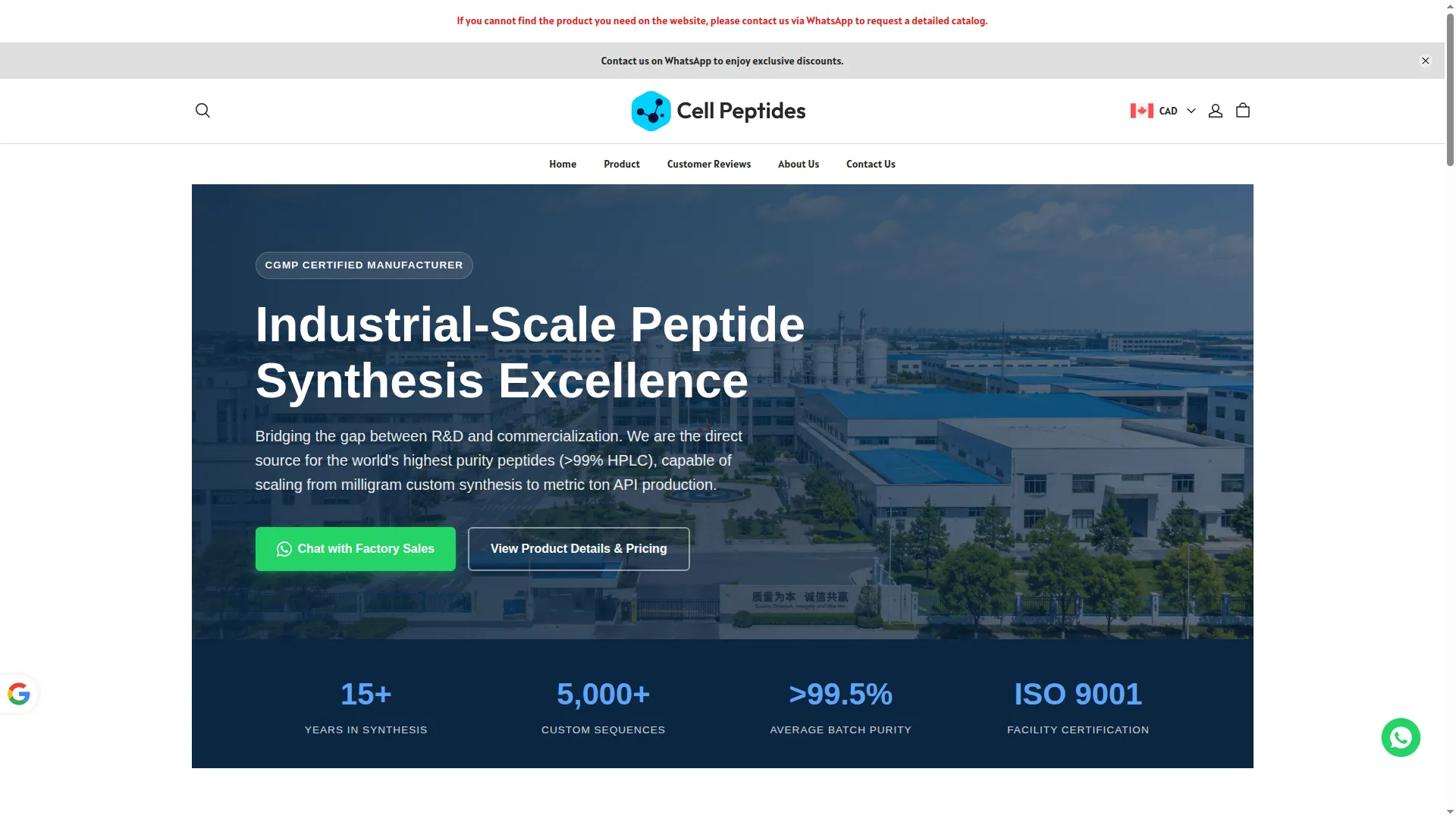 Cellpeptideslab.com