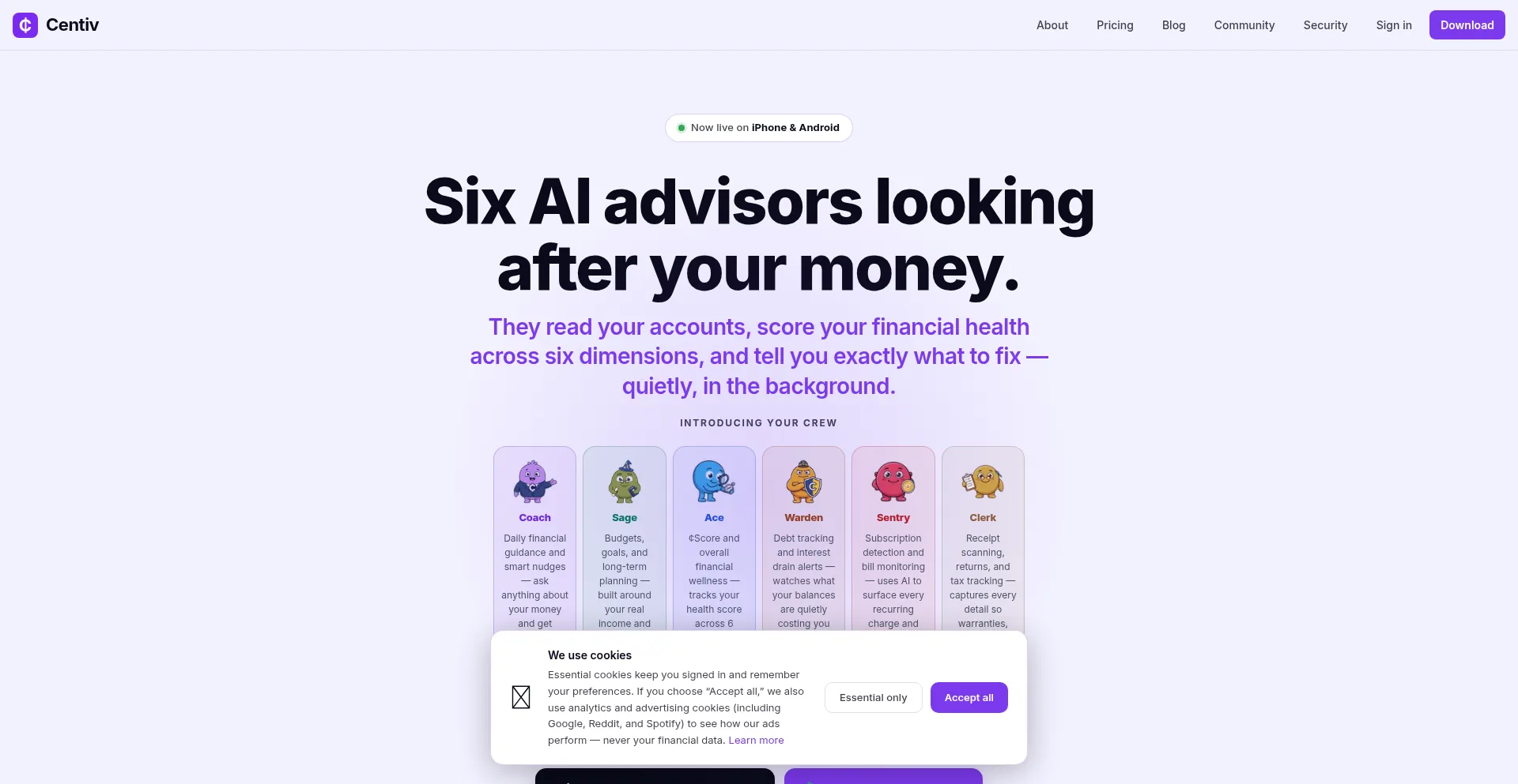 Centiv.app