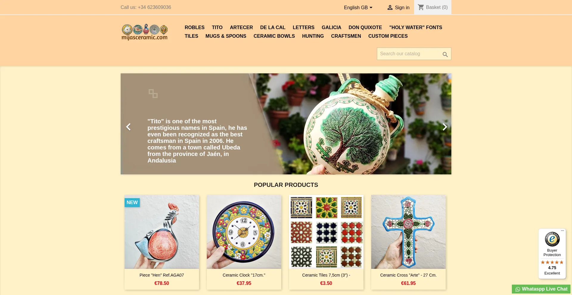 Ceramicfromspain.com est-il Sûr et Fiable ?