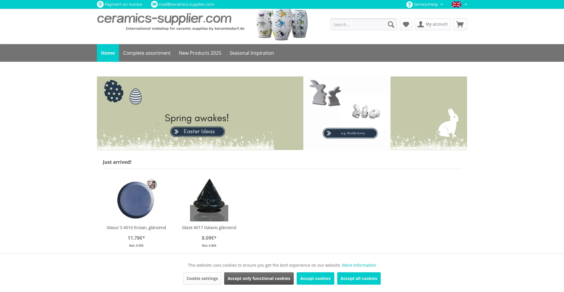 Ceramics-supplier.com Screenshot