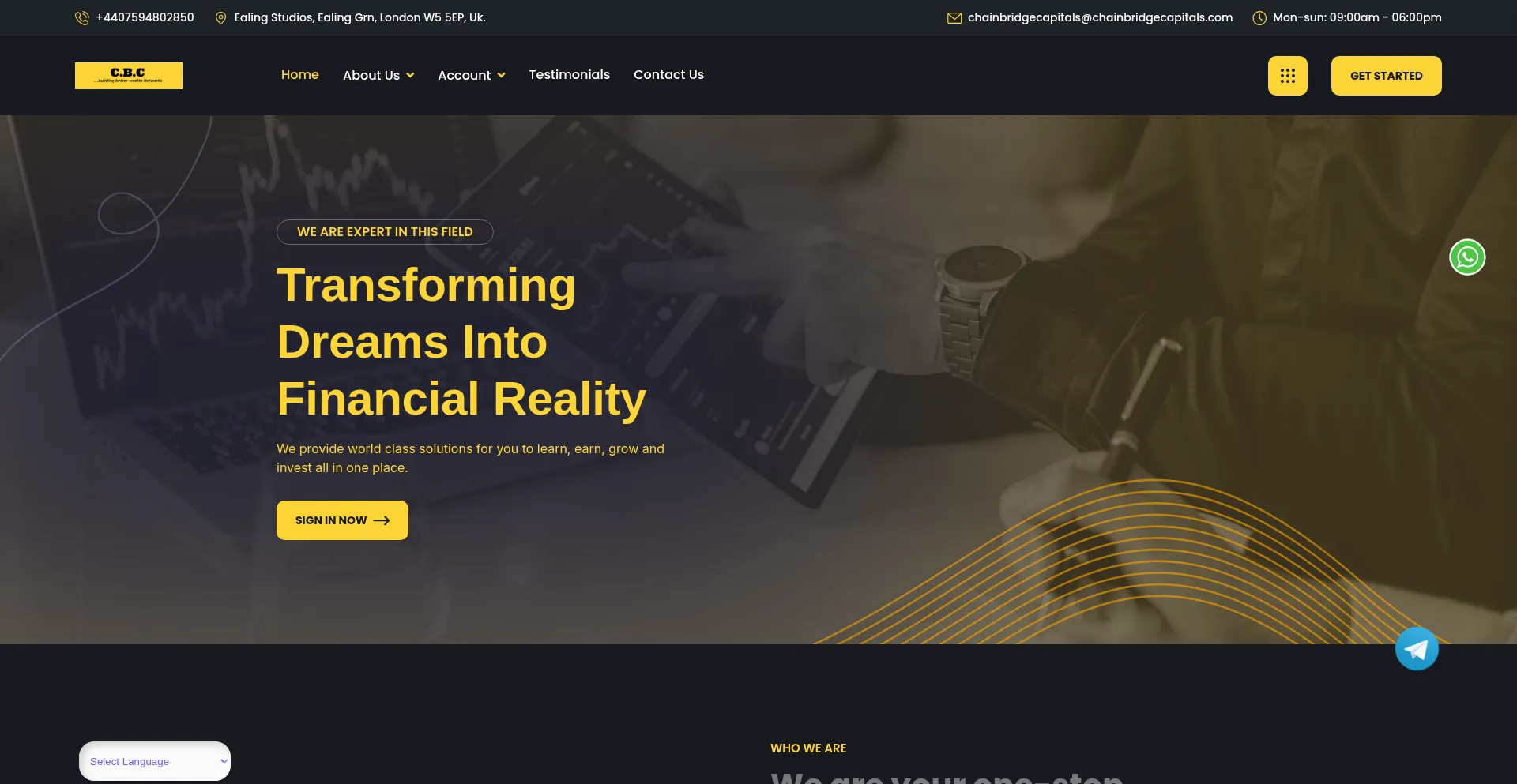 Chainbridgecapitals.com