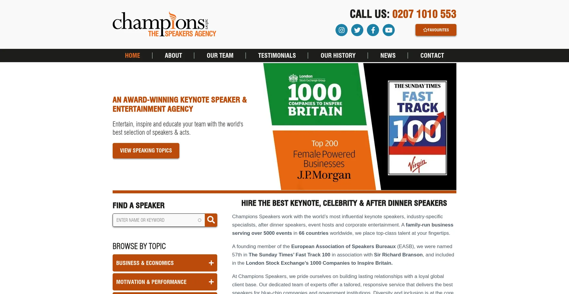 Champions-speakers.co.uk est-il Sûr et Fiable ?