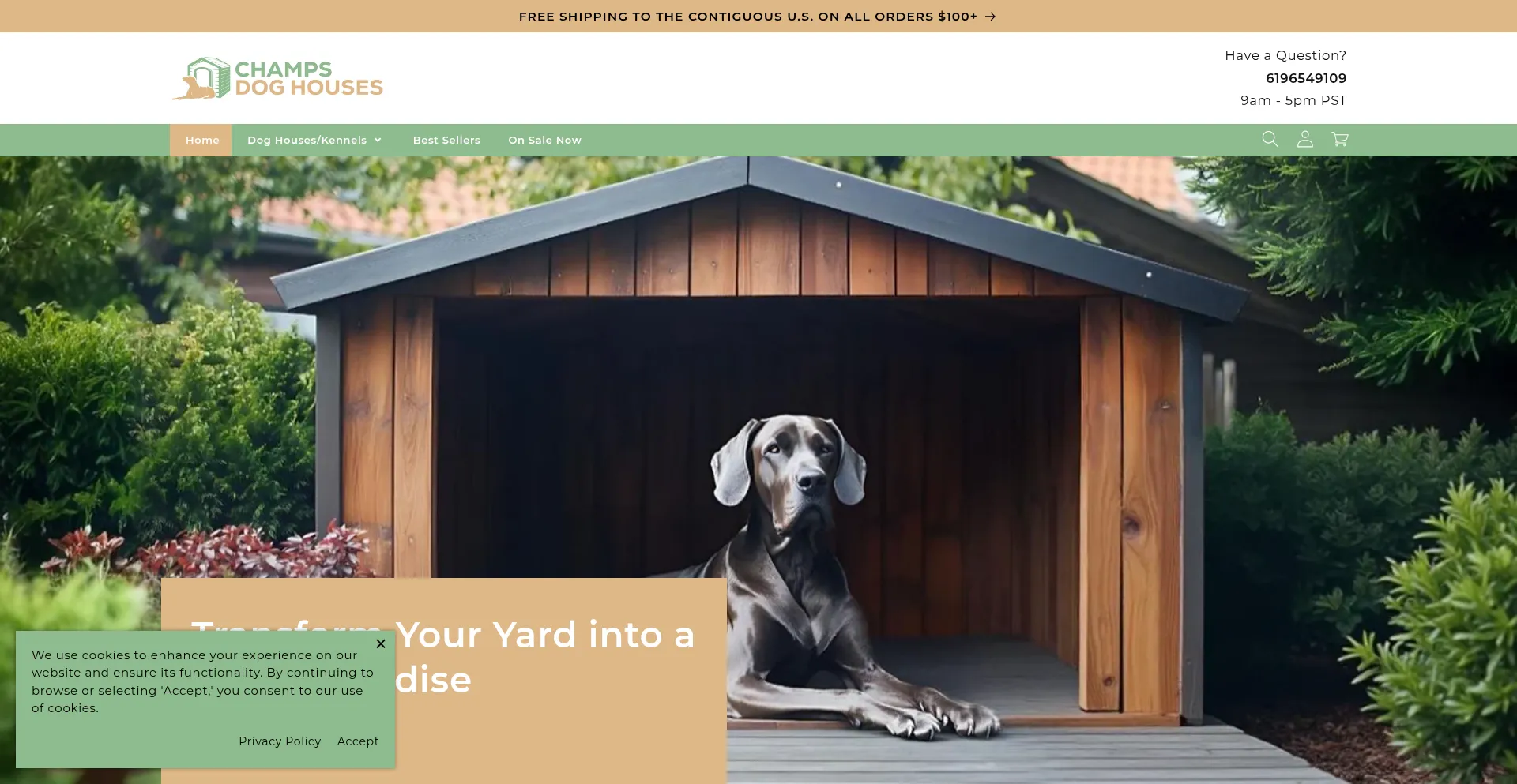 Champsdoghouses.com