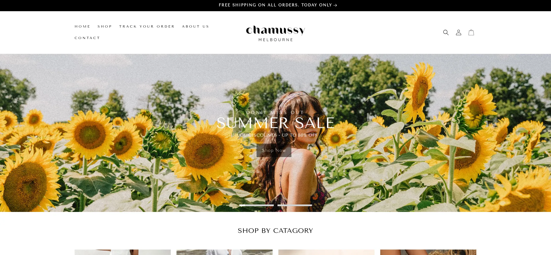Chamussy-melbourne.com Screenshot