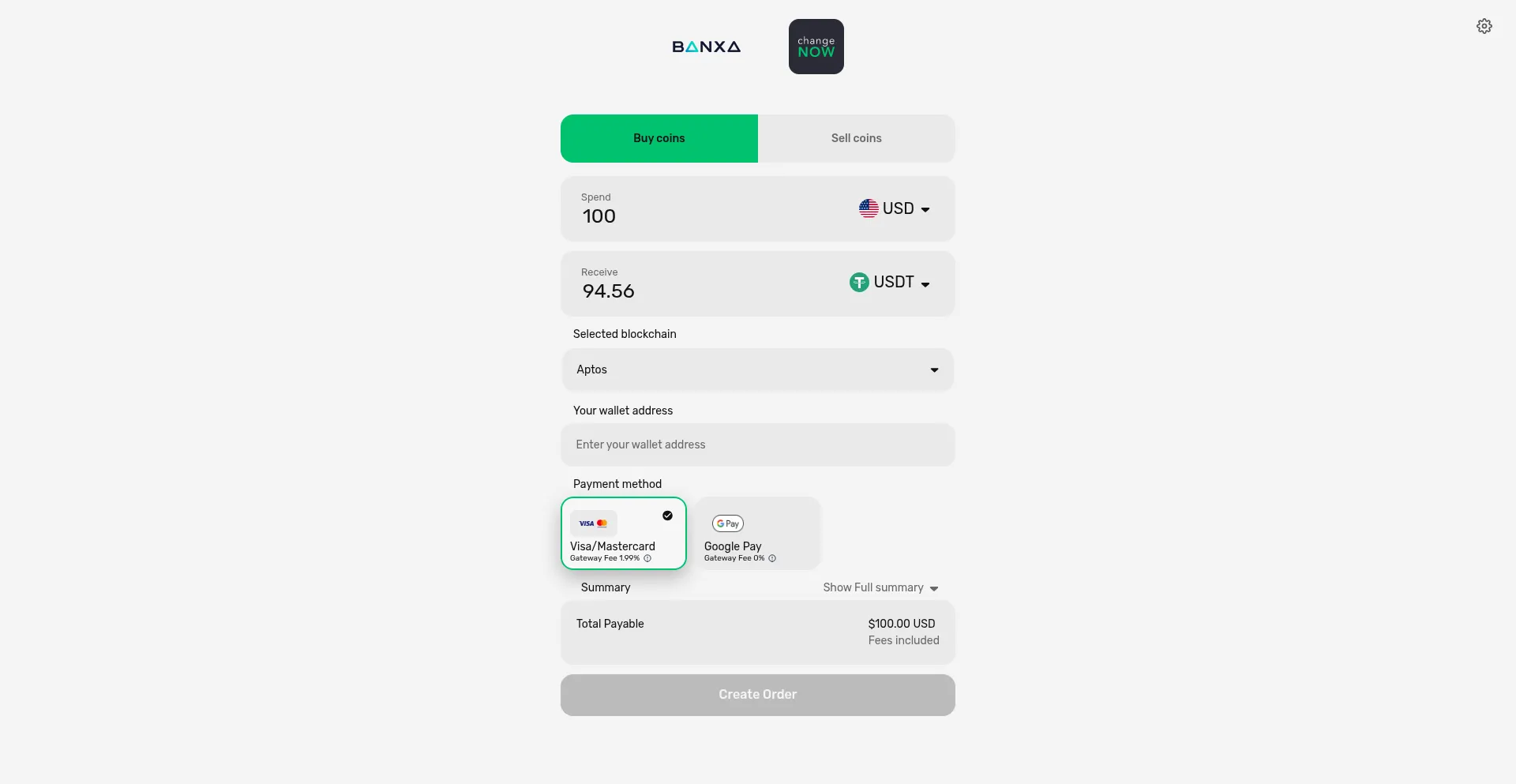 Changenow.banxa.com