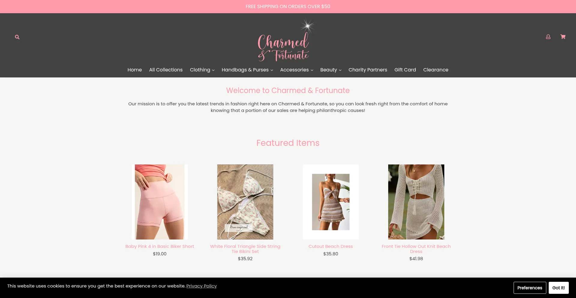 Charmedandfortunate.com