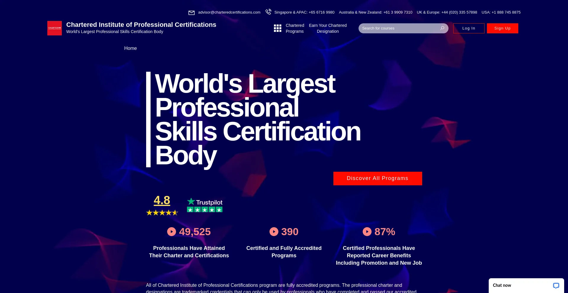 Charteredcertifications.com est-il Sûr et Fiable ?