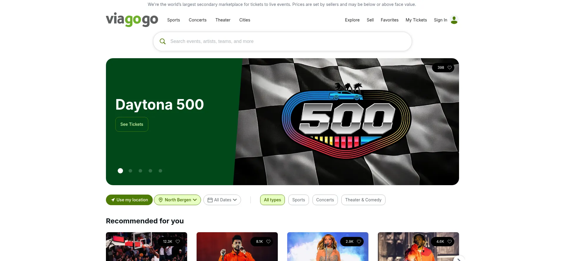Checkout.viagogo.com