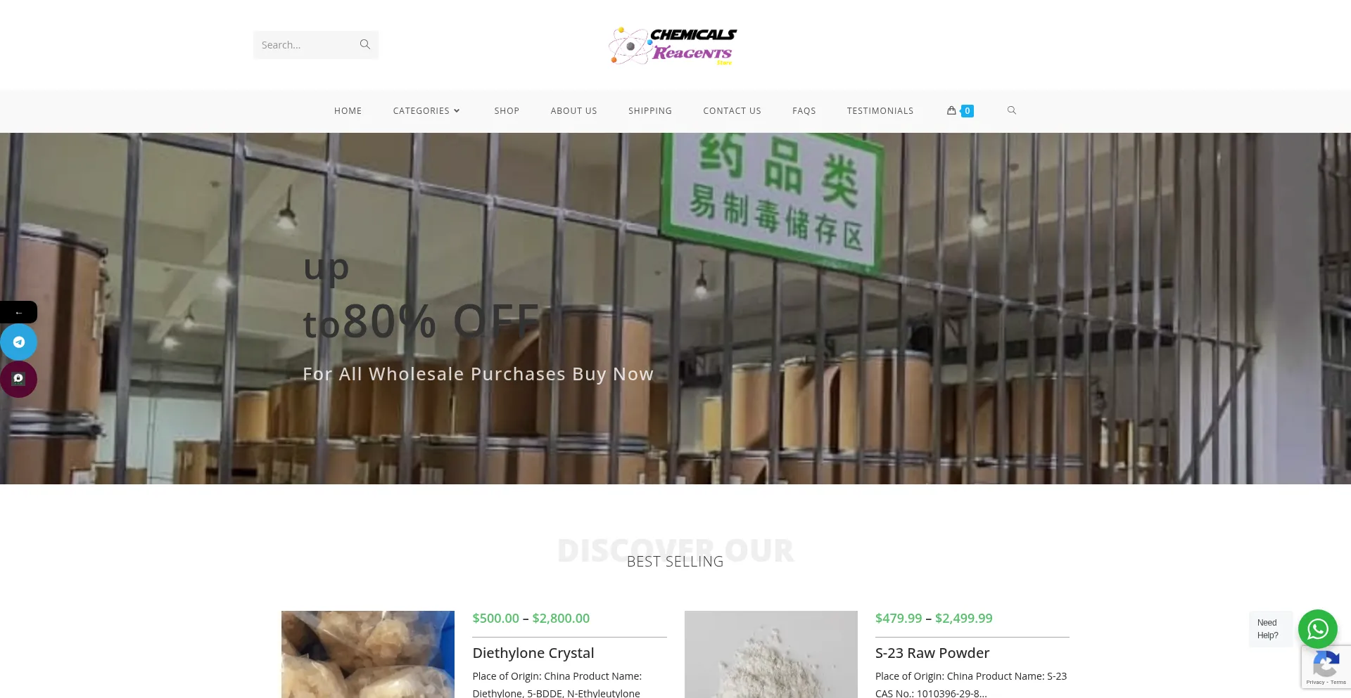Chemicalsreagentsstore.com est-il Sûr et Fiable ?