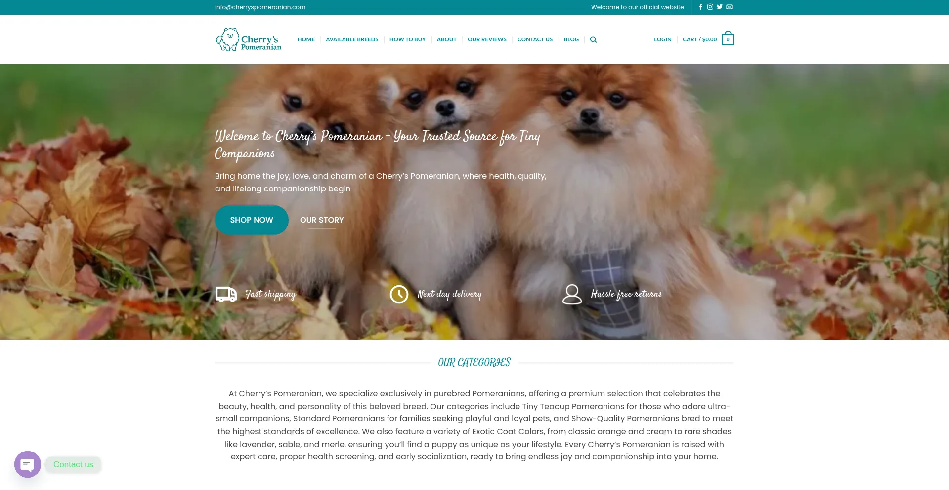 Cherryspomeranian.com