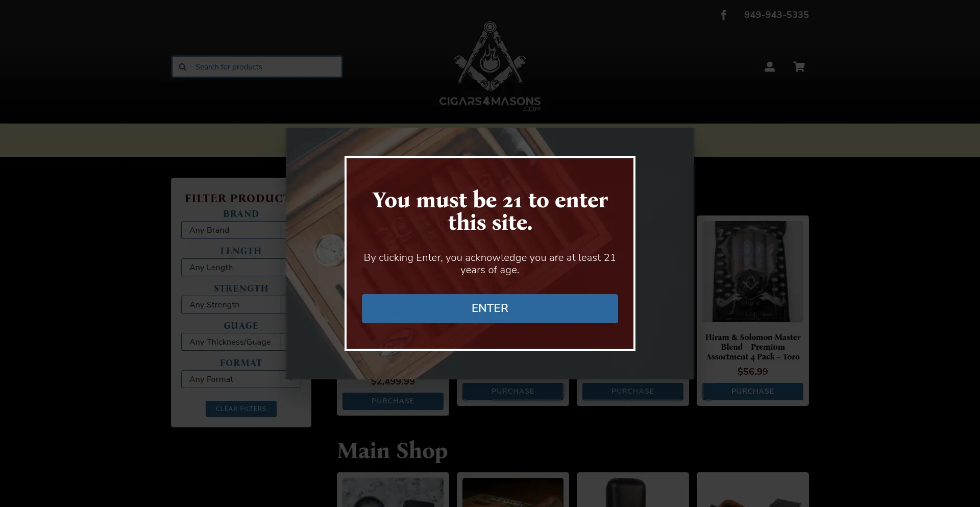 Cigars4masons.com