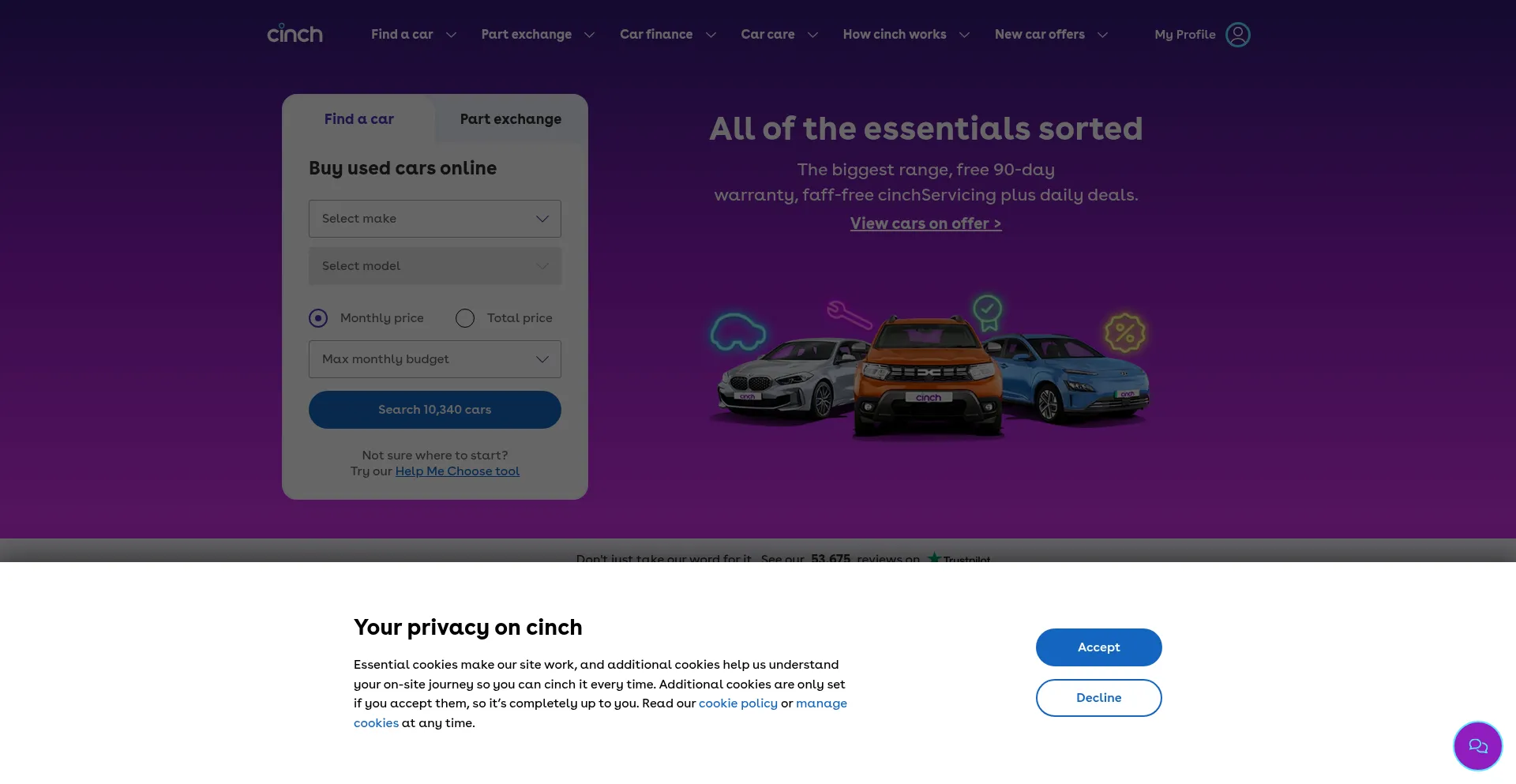 Cinch.co.uk est-il Sûr et Fiable ?