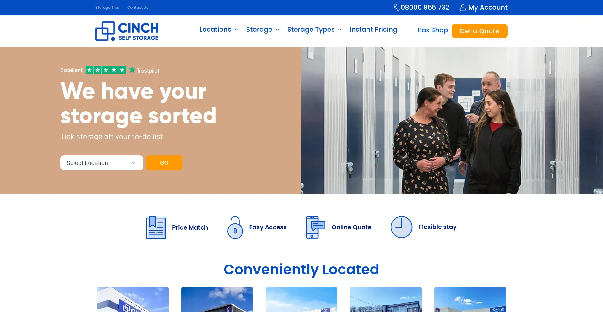 Cinchstorage.co.uk