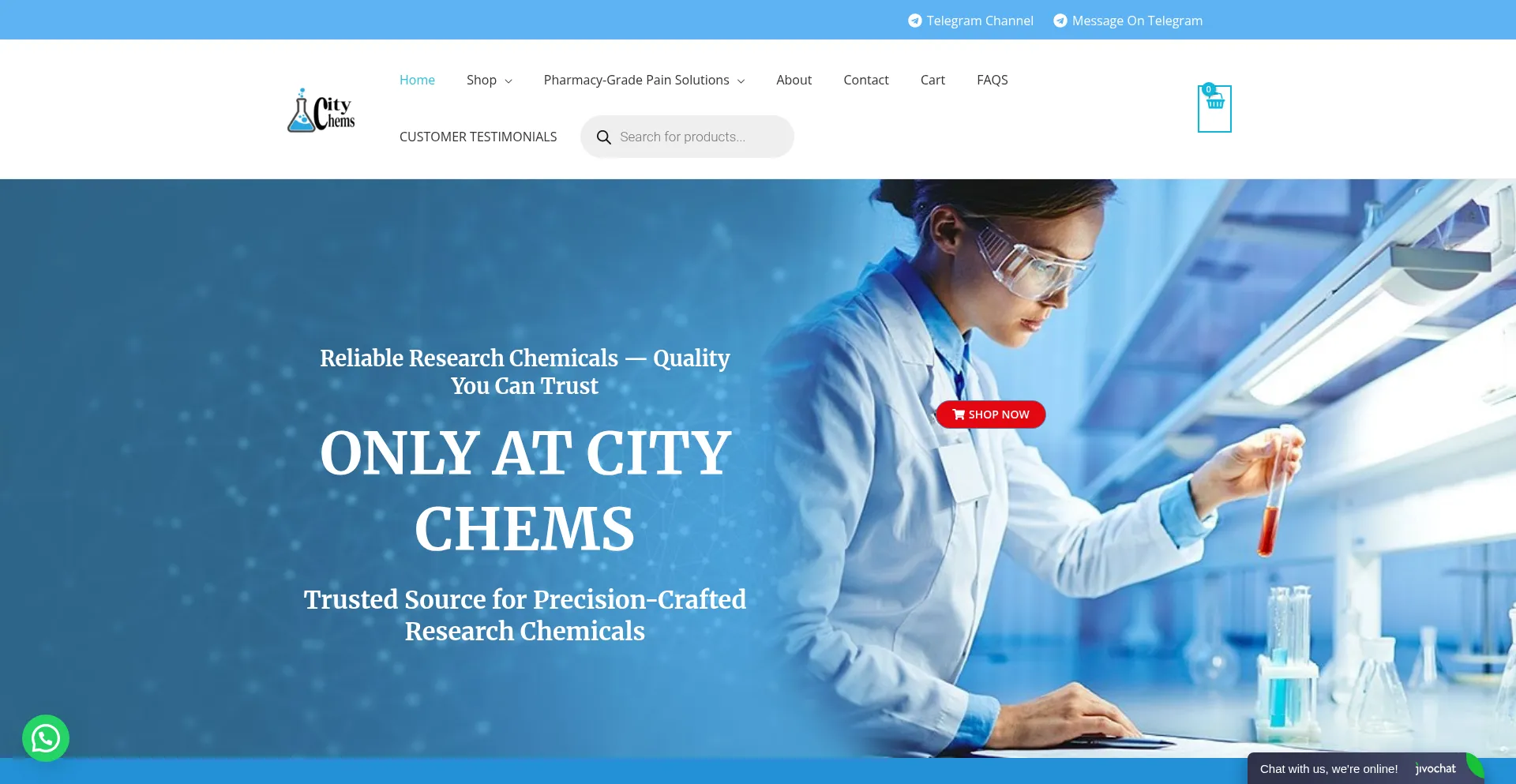 Citychems.com est-il Sûr et Fiable ?