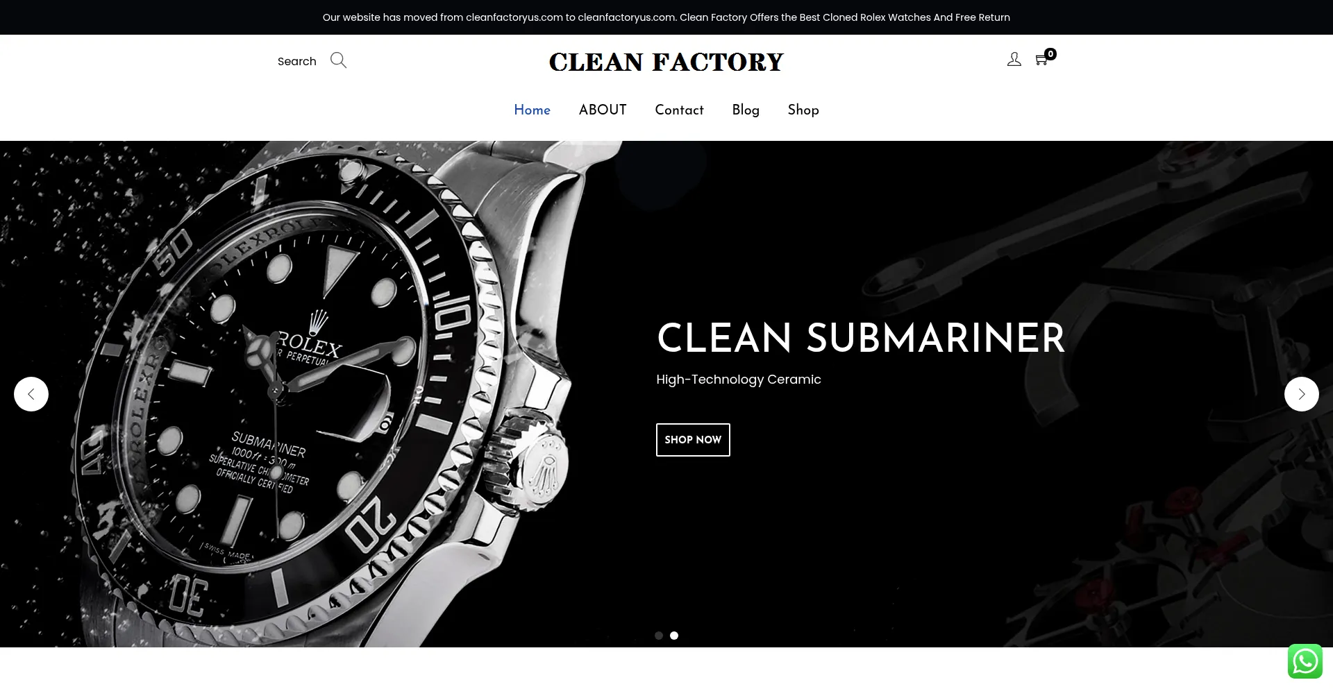 Clean-factory.us Screenshot