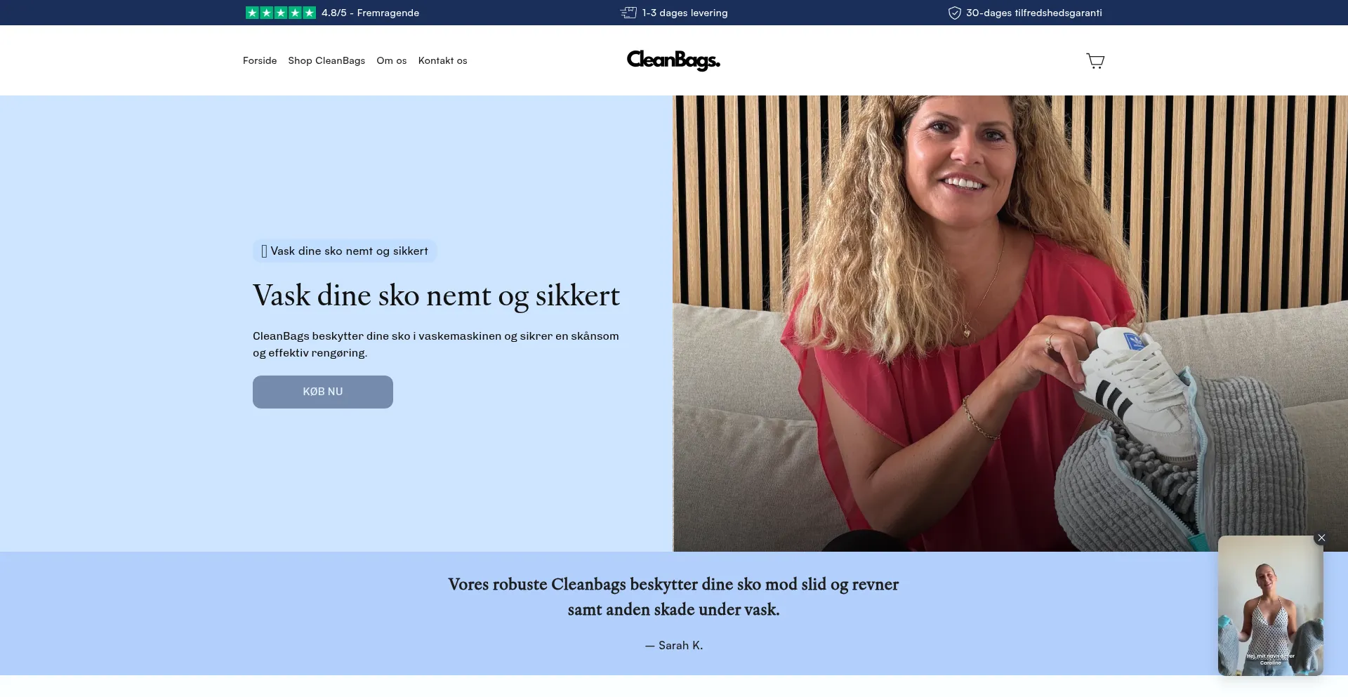 Cleanbags.dk est-il Sûr et Fiable ?