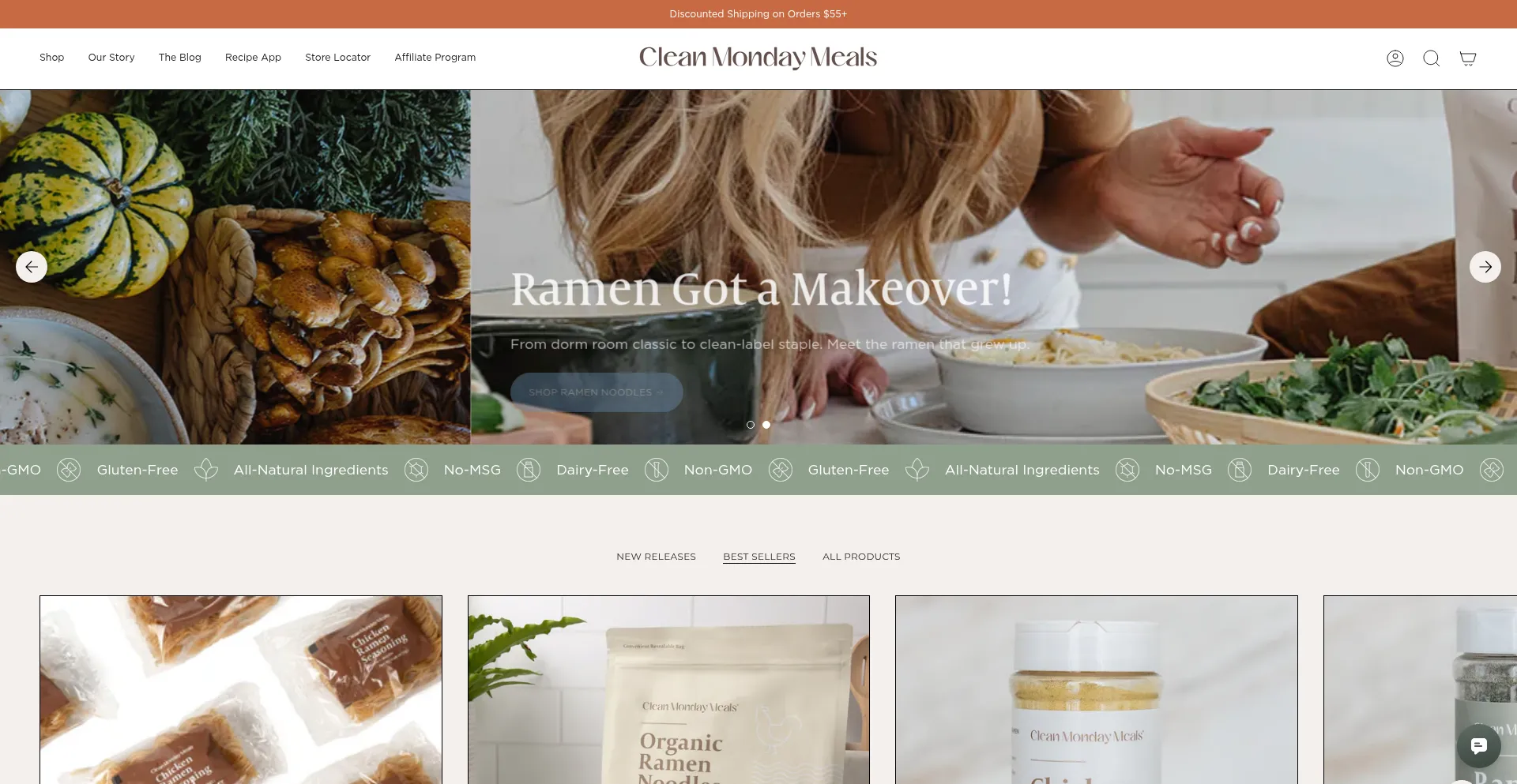 Cleanmondaymeals.com