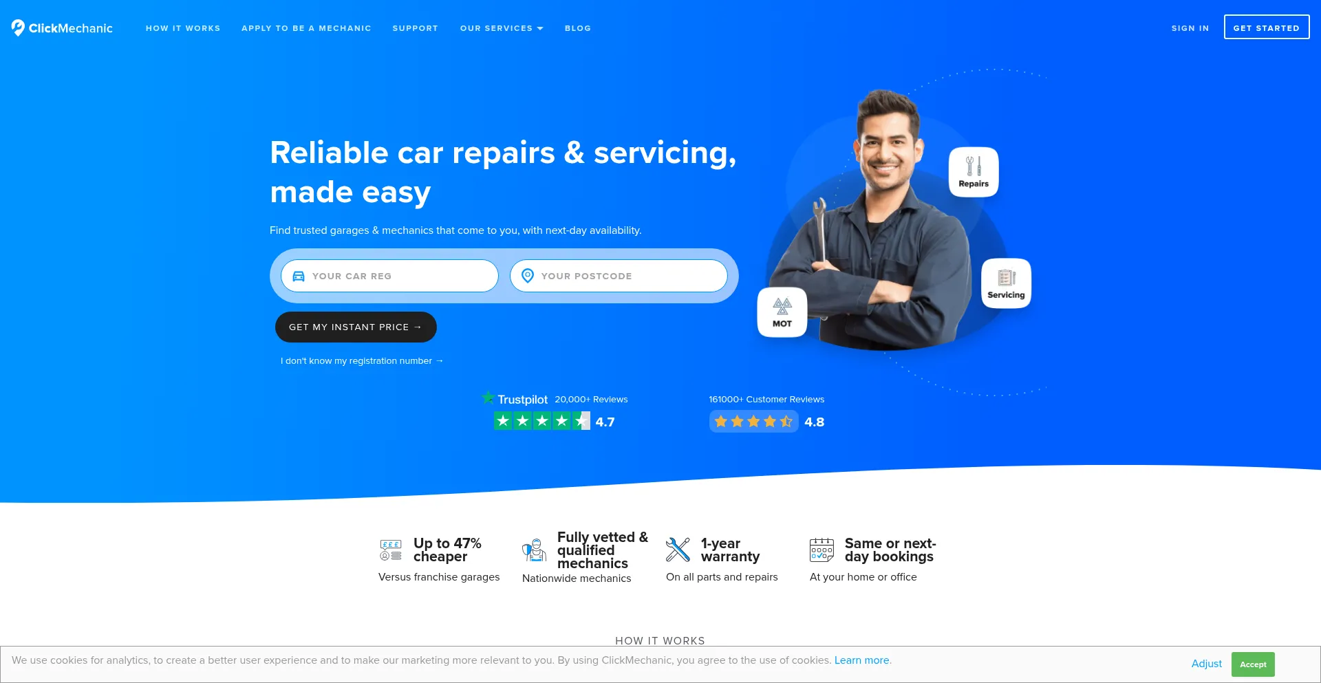 Clickmechanic.com est-il Sûr et Fiable ?