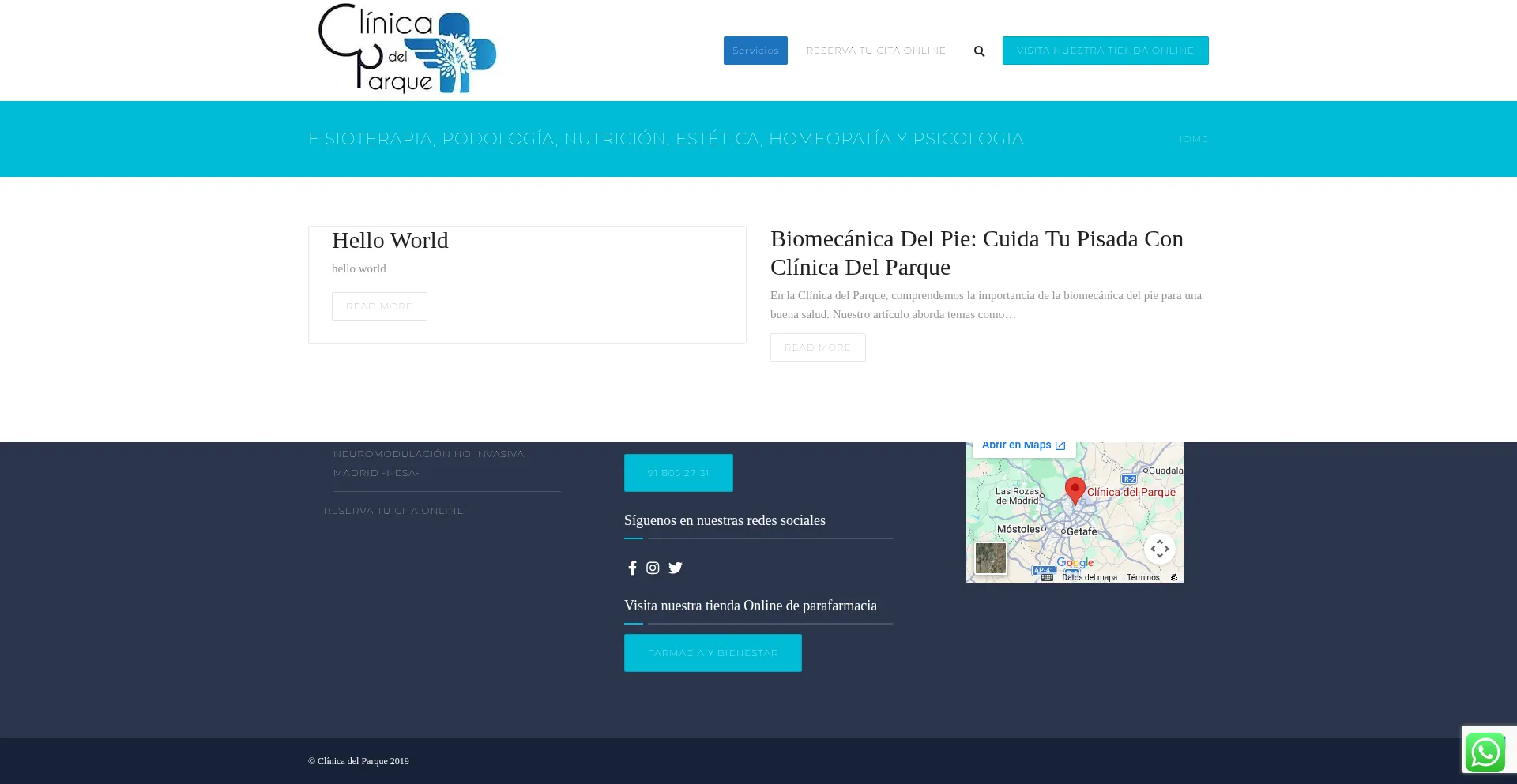 Clinicadelparque.es