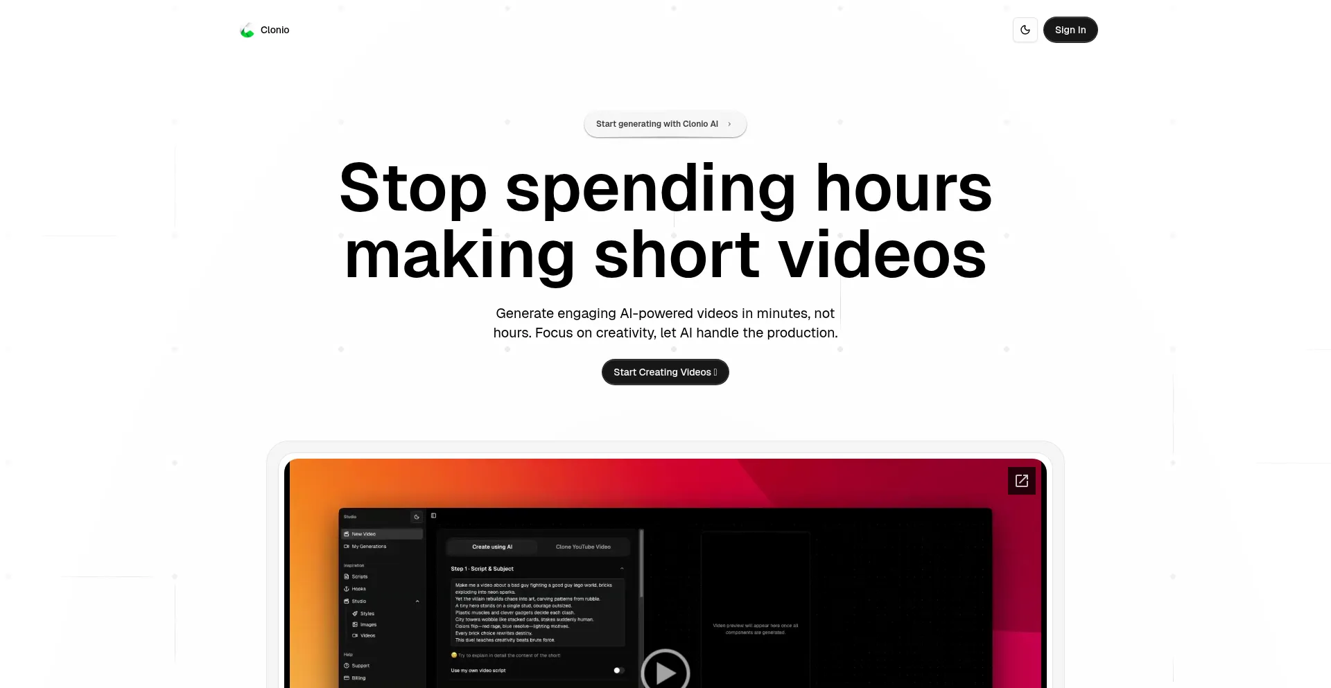 Clonio.io