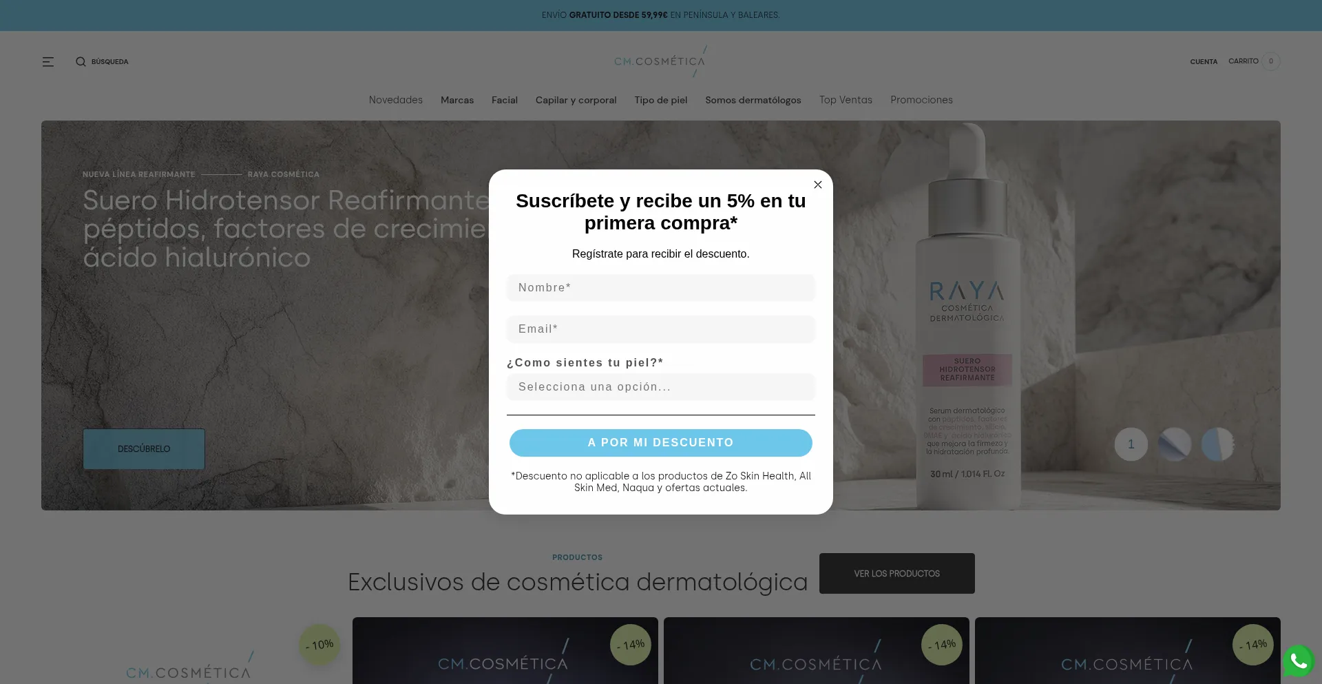 Cmcosmeticadermatologica.com