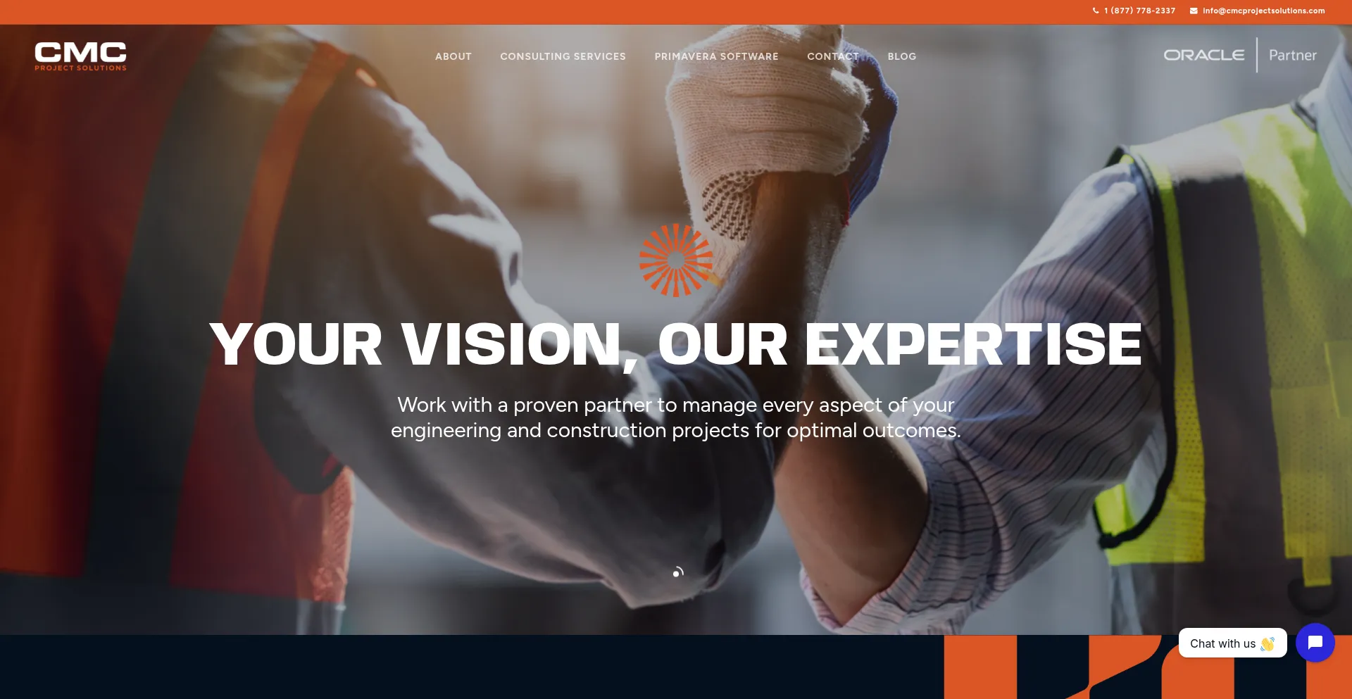 Cmcprojectsolutions.com Screenshot