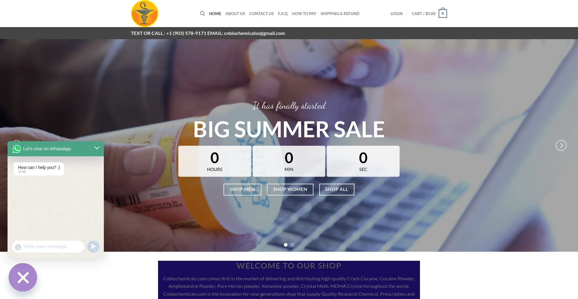 Cnbiochemicals.com est-il Sûr et Fiable ?