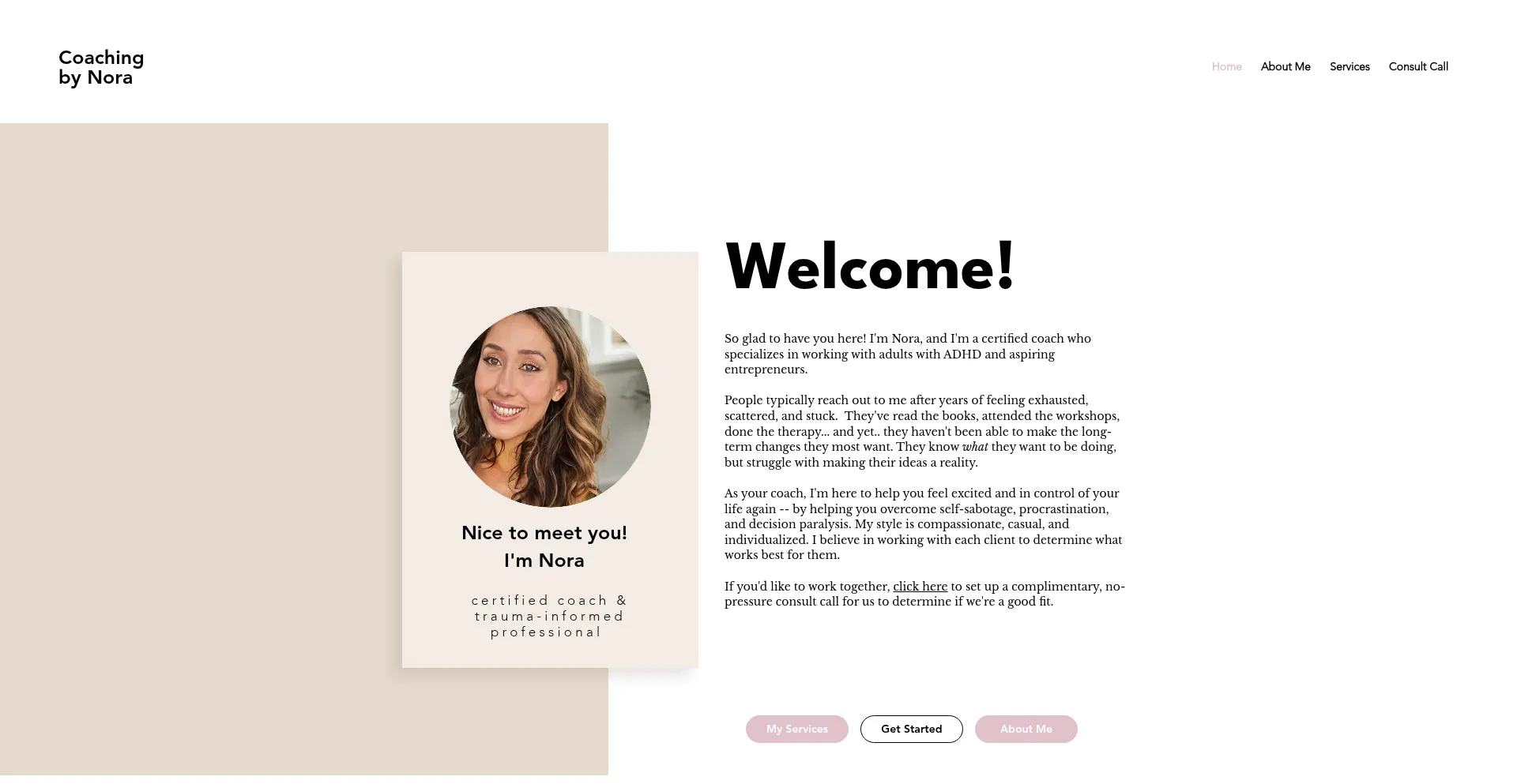 Coachingbynora.com