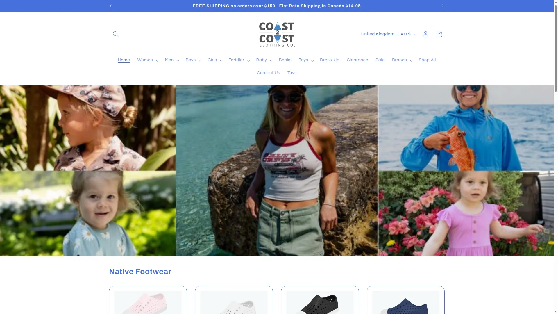 Coast2coastclothingco.ca