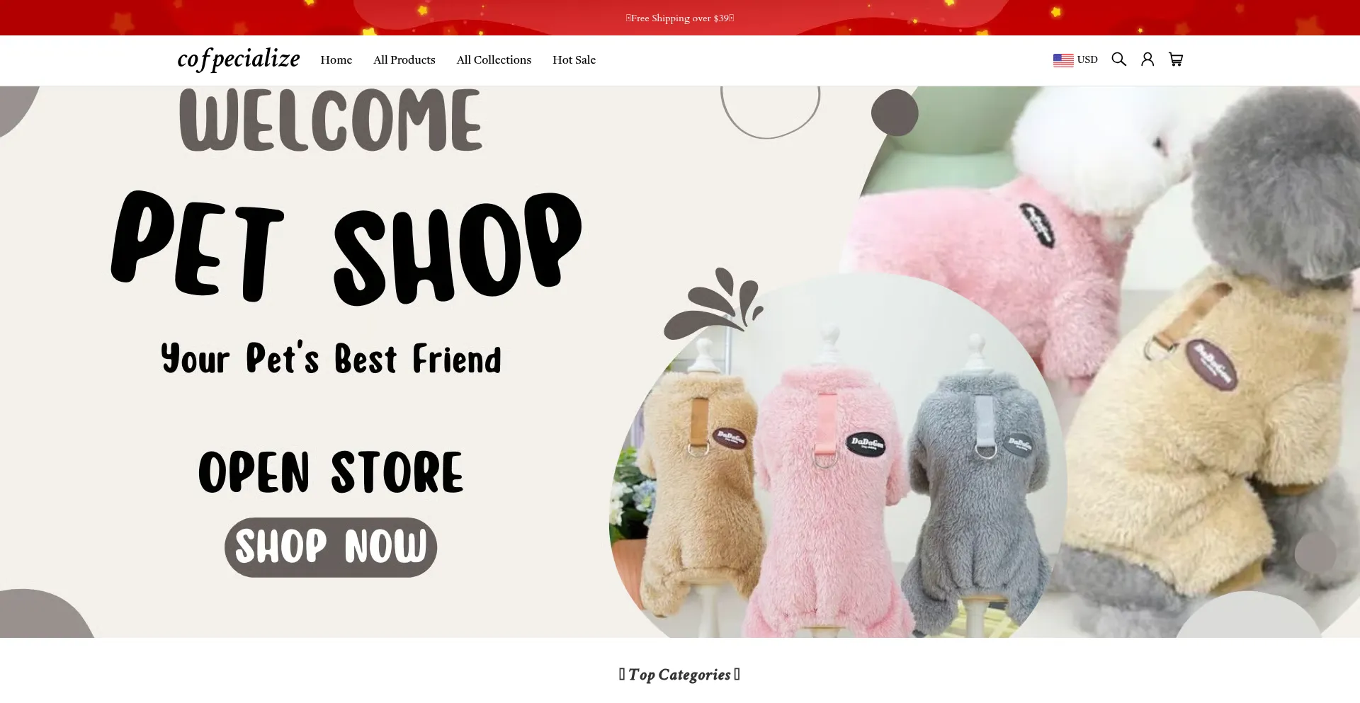 Cofpecialize.com Screenshot