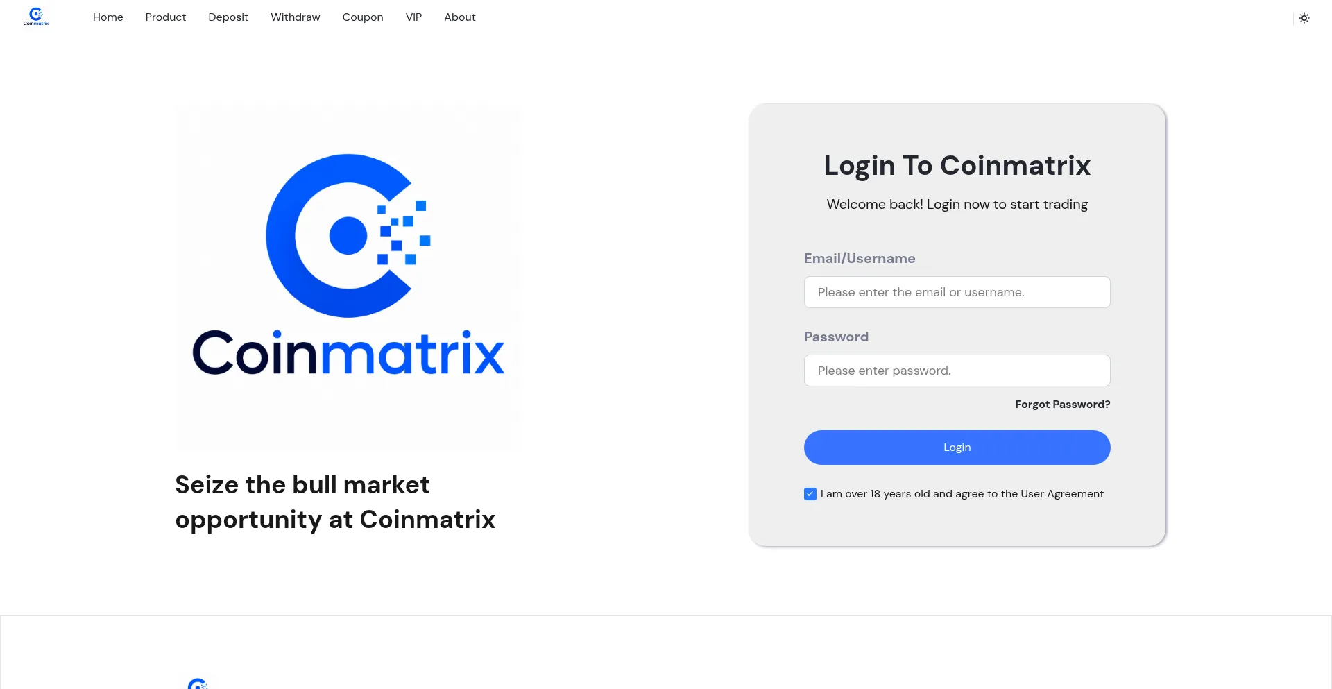 Coinmatrixstrategic.com