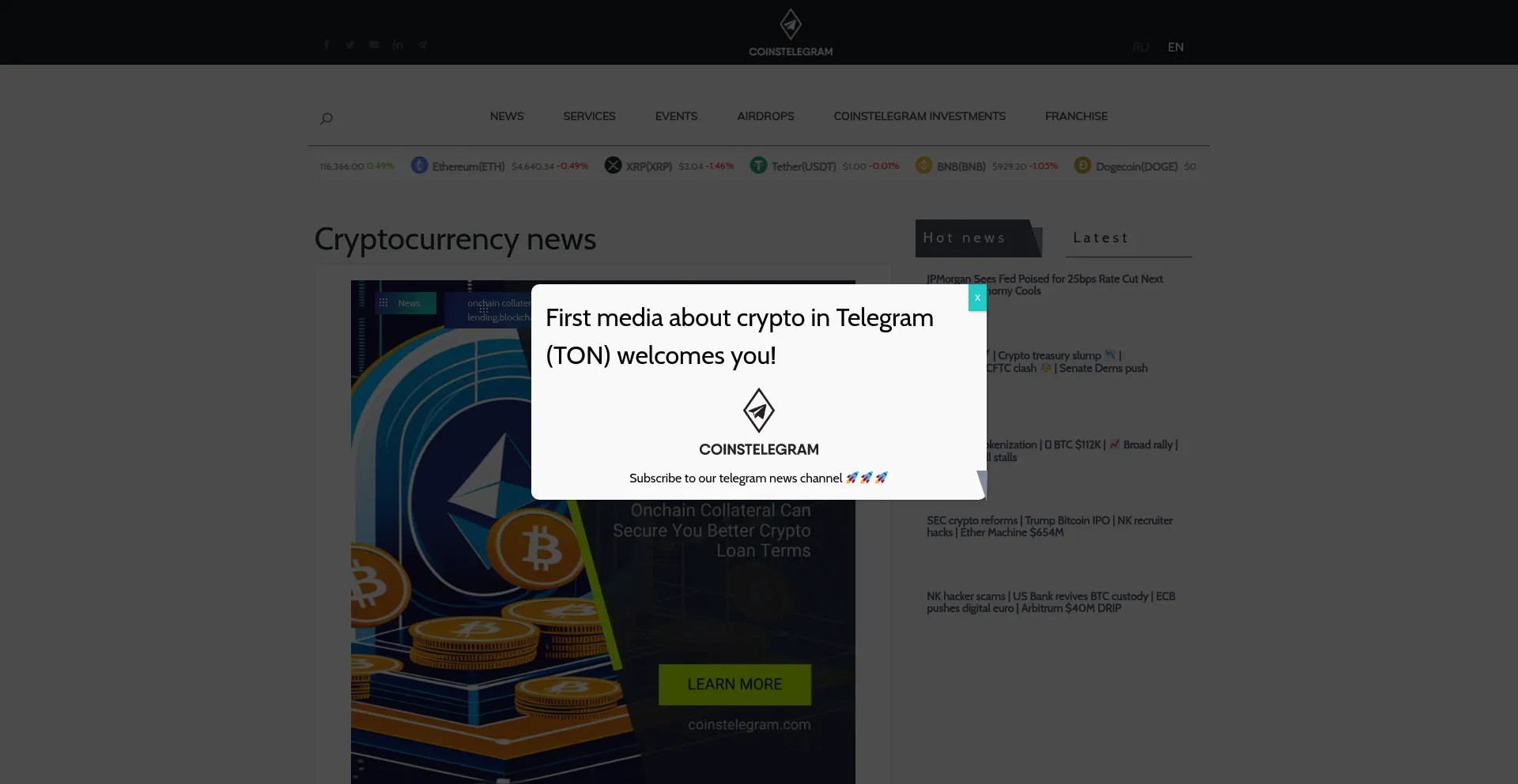 Coinstelegram.com est-il Sûr et Fiable ?