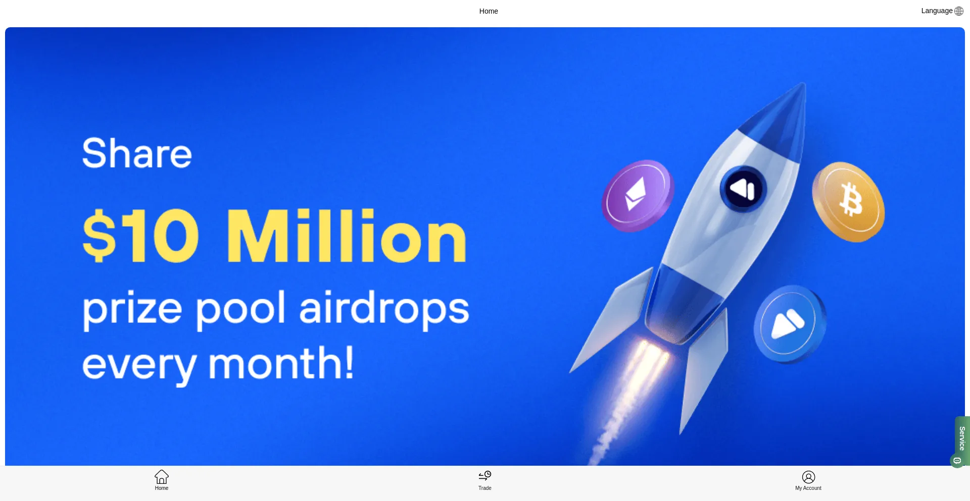 Website screenshot of Coinvar.vip