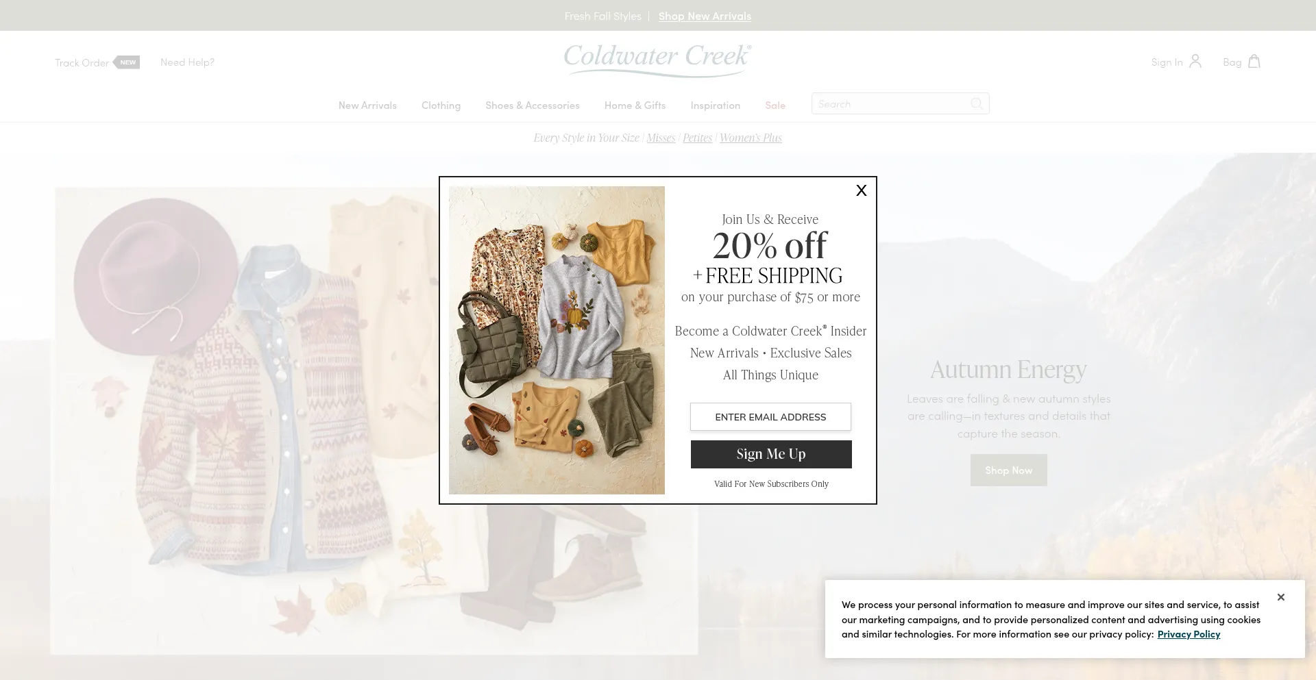 Coldwatercreek.com est-il Sûr et Fiable ?