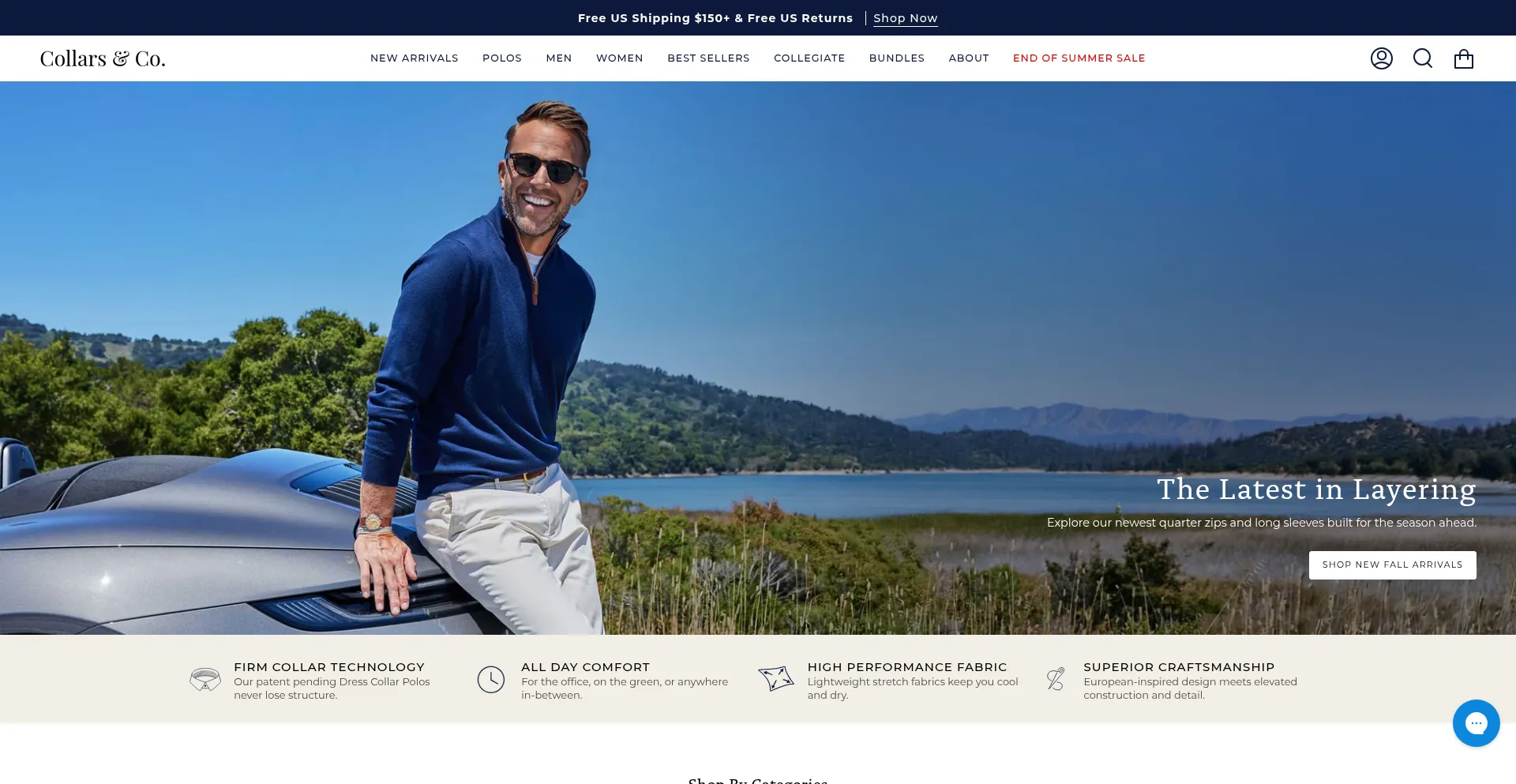Collarsandco.com Screenshot