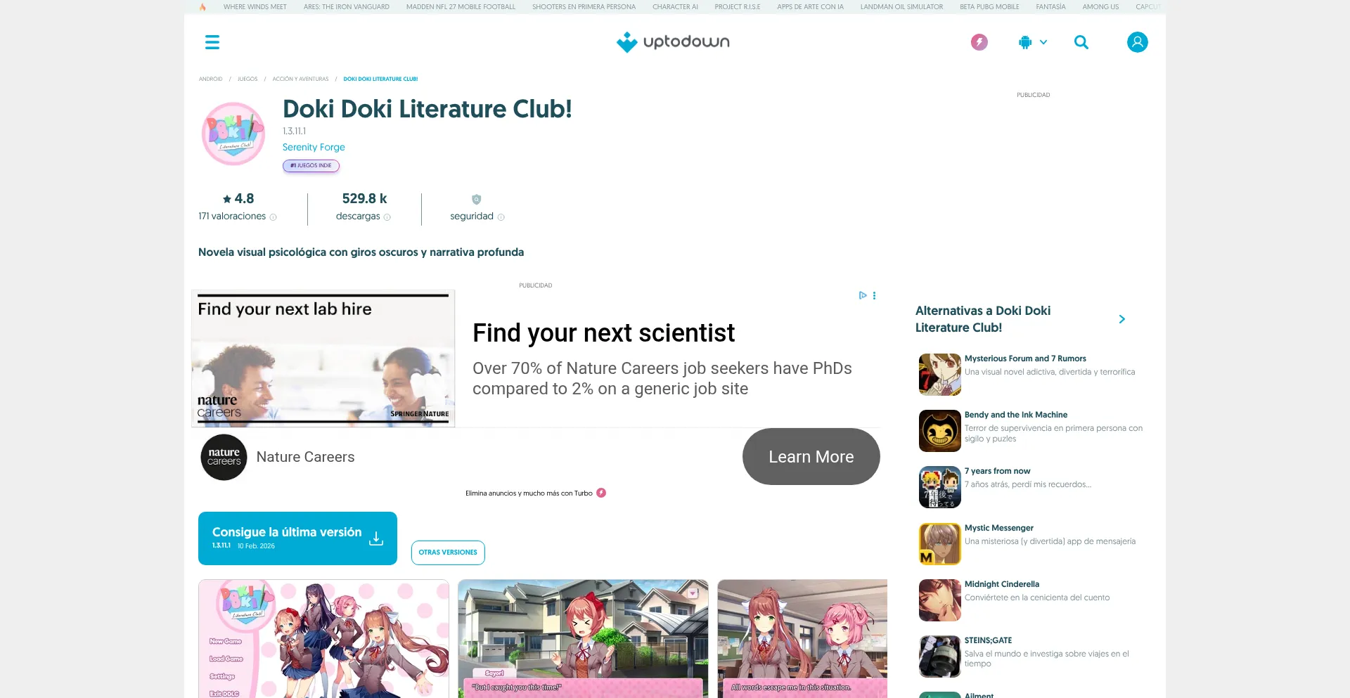 Com-serenityforge-dokidokiliteratureclub.uptodown.com