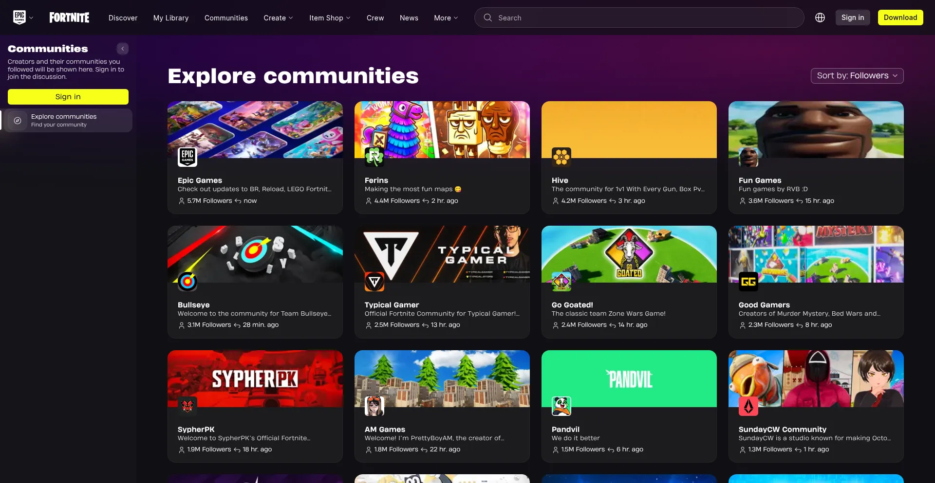 Communities.epicgames.com