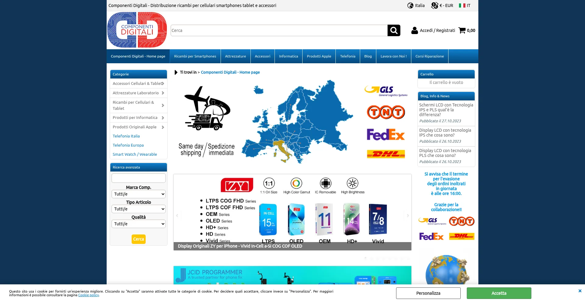Componentidigitali.com est-il Sûr et Fiable ?