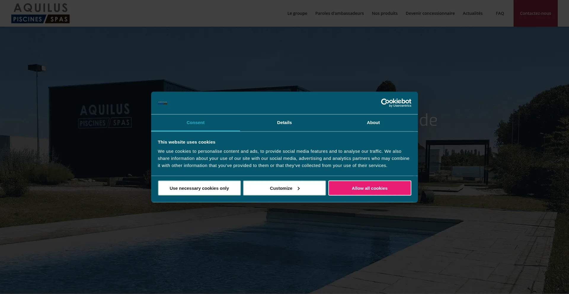 Concessionnaire.aquilus-piscines.com est-il Sûr et Fiable ?