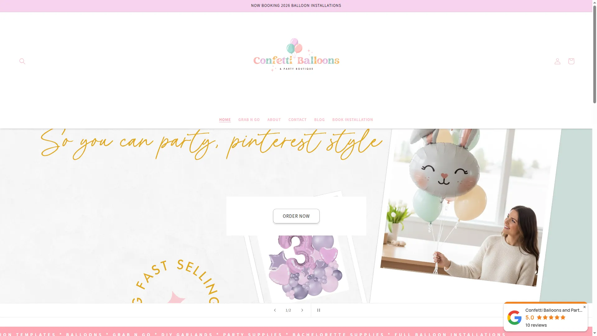 Confettiballoonsandparty.com
