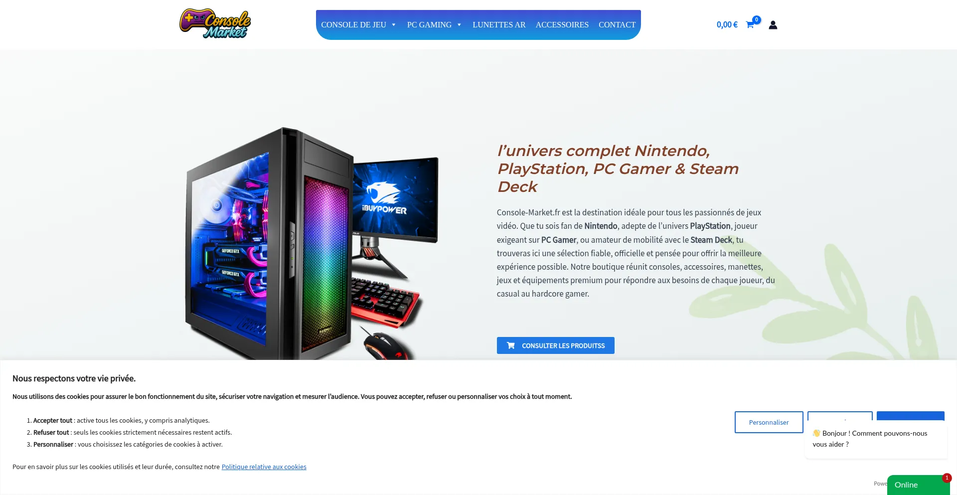 Console-market.fr