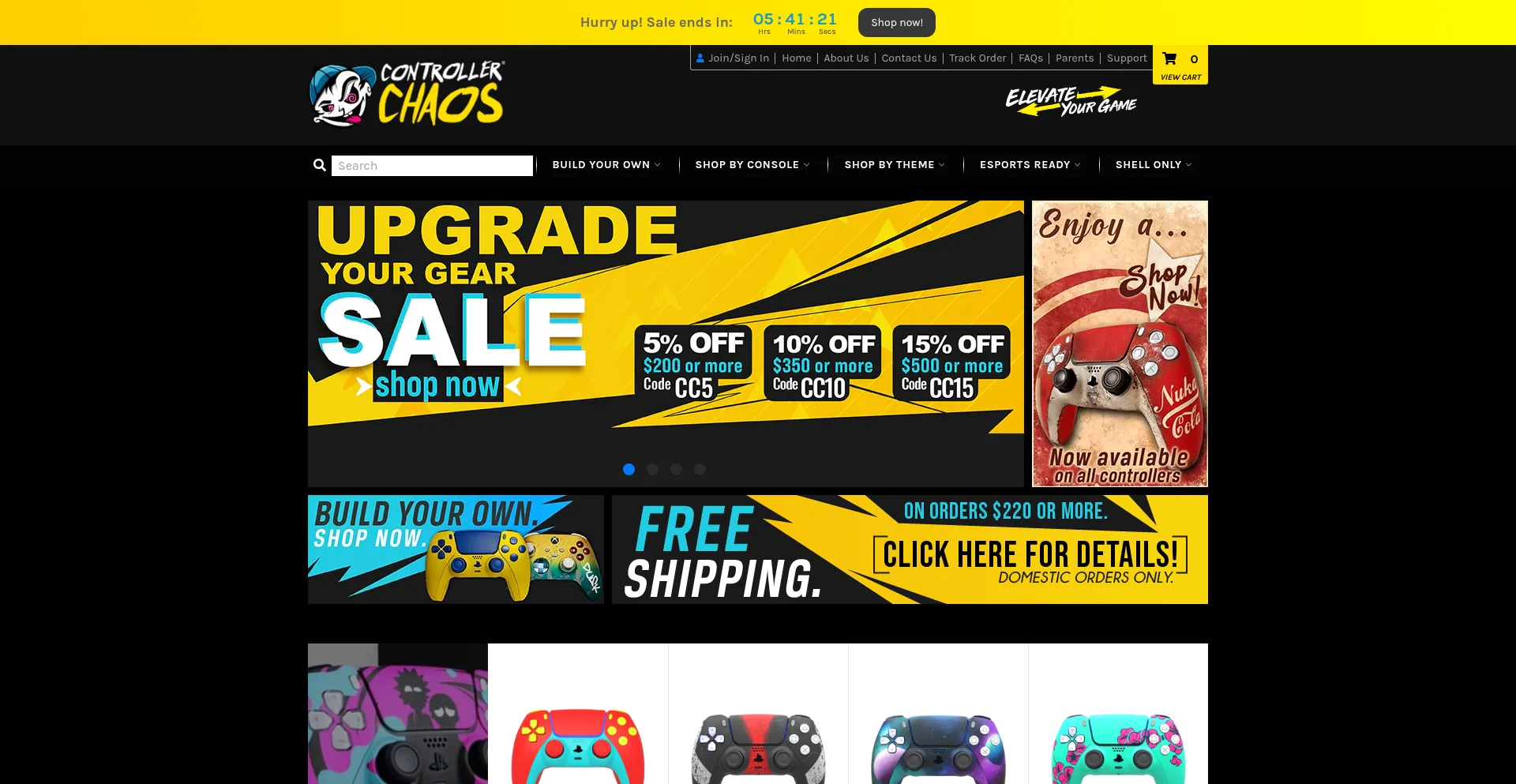 Controllerchaos.com Screenshot